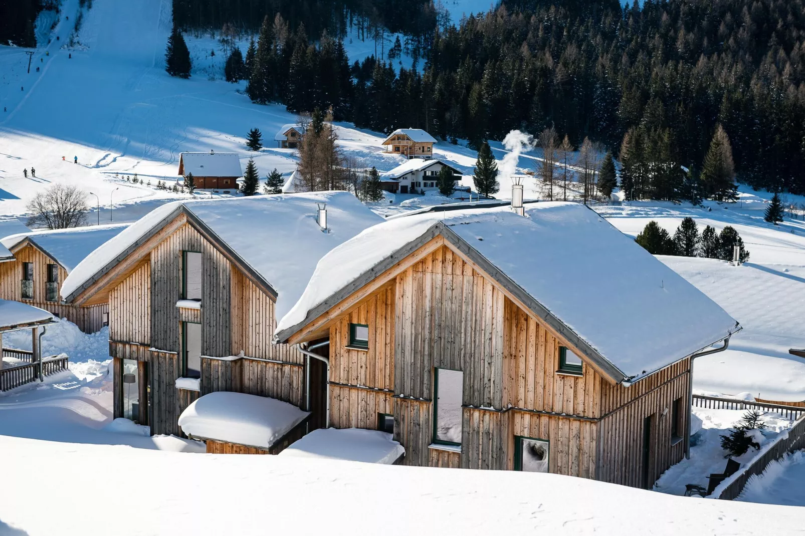 Almdorf Hohentauern 14-Uitzicht winter