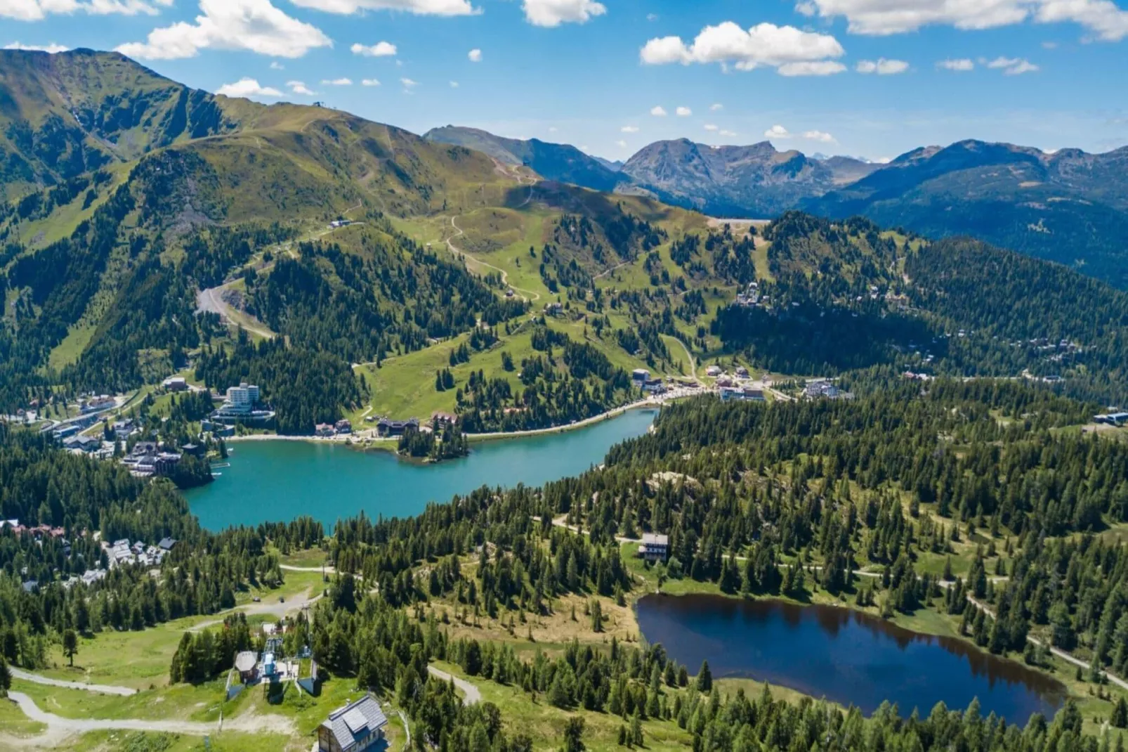 Alpenpark Turrach 39-Gebieden zomer 5km