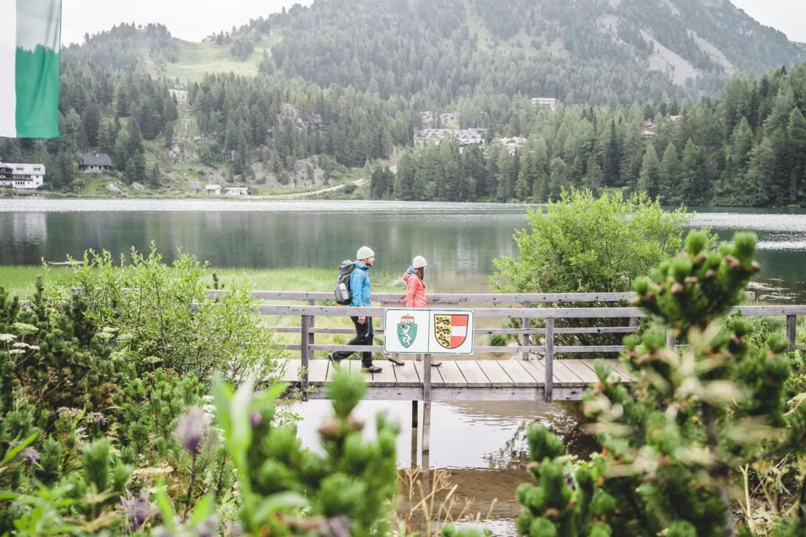 Alpenpark Turrach 9-Gebieden zomer 1km