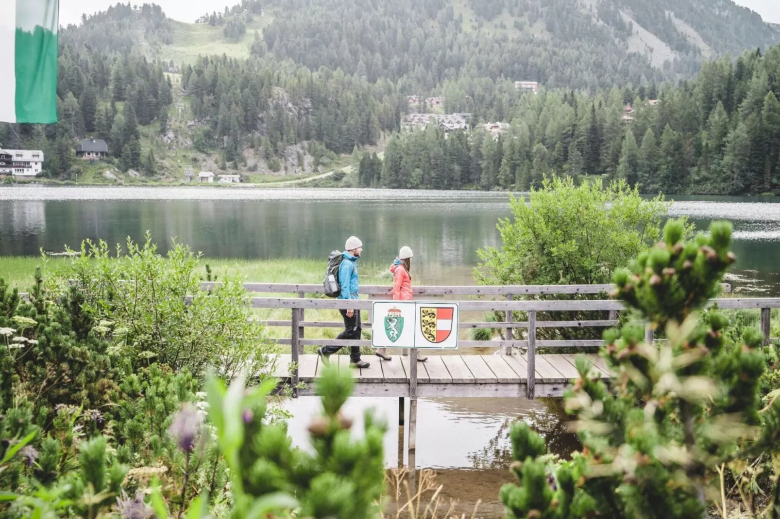 Alpenpark Turrach 11-Gebieden zomer 1km