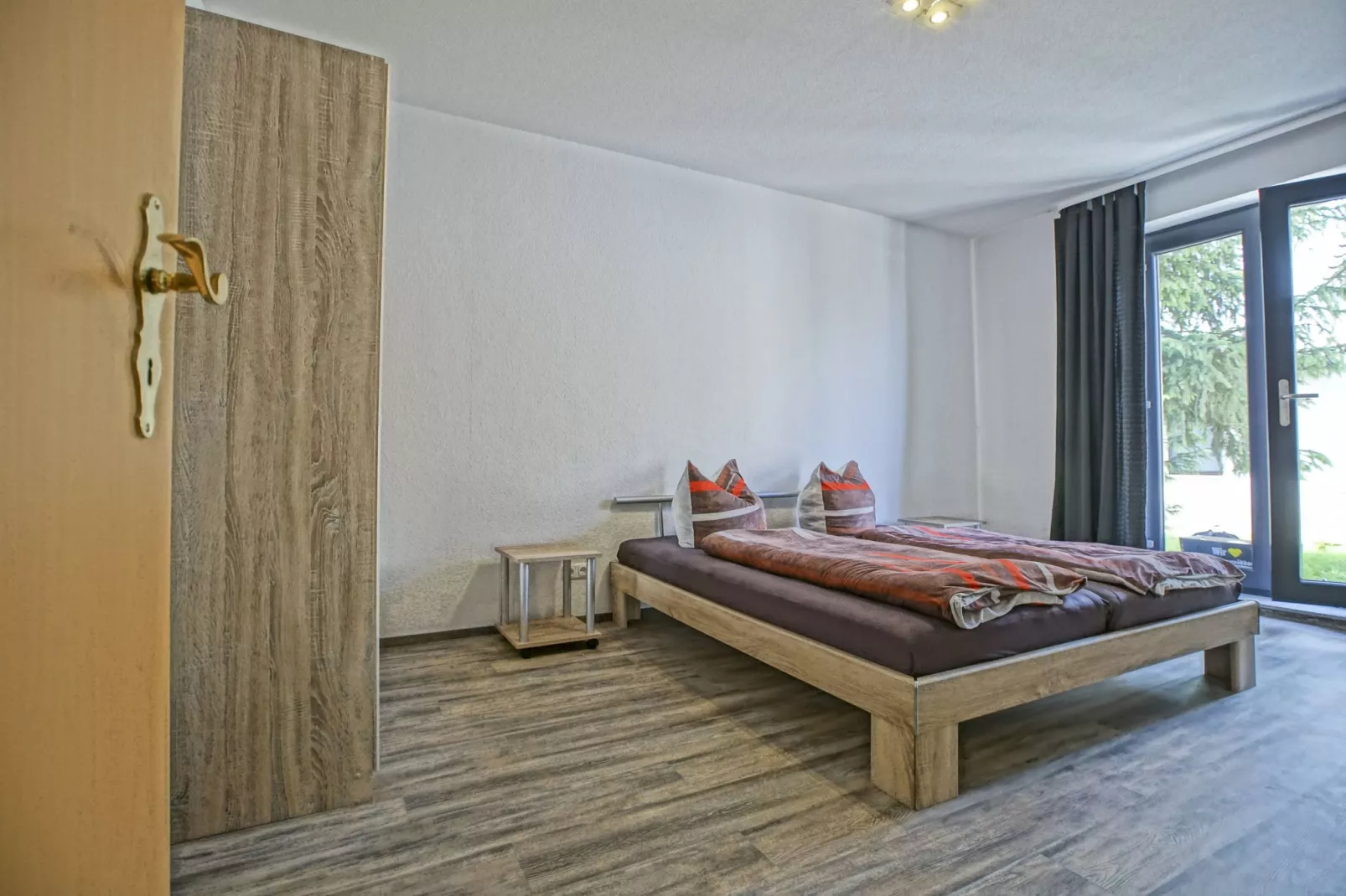 Schöne Ferienwohnung mit Terrasse-Slaapkamer