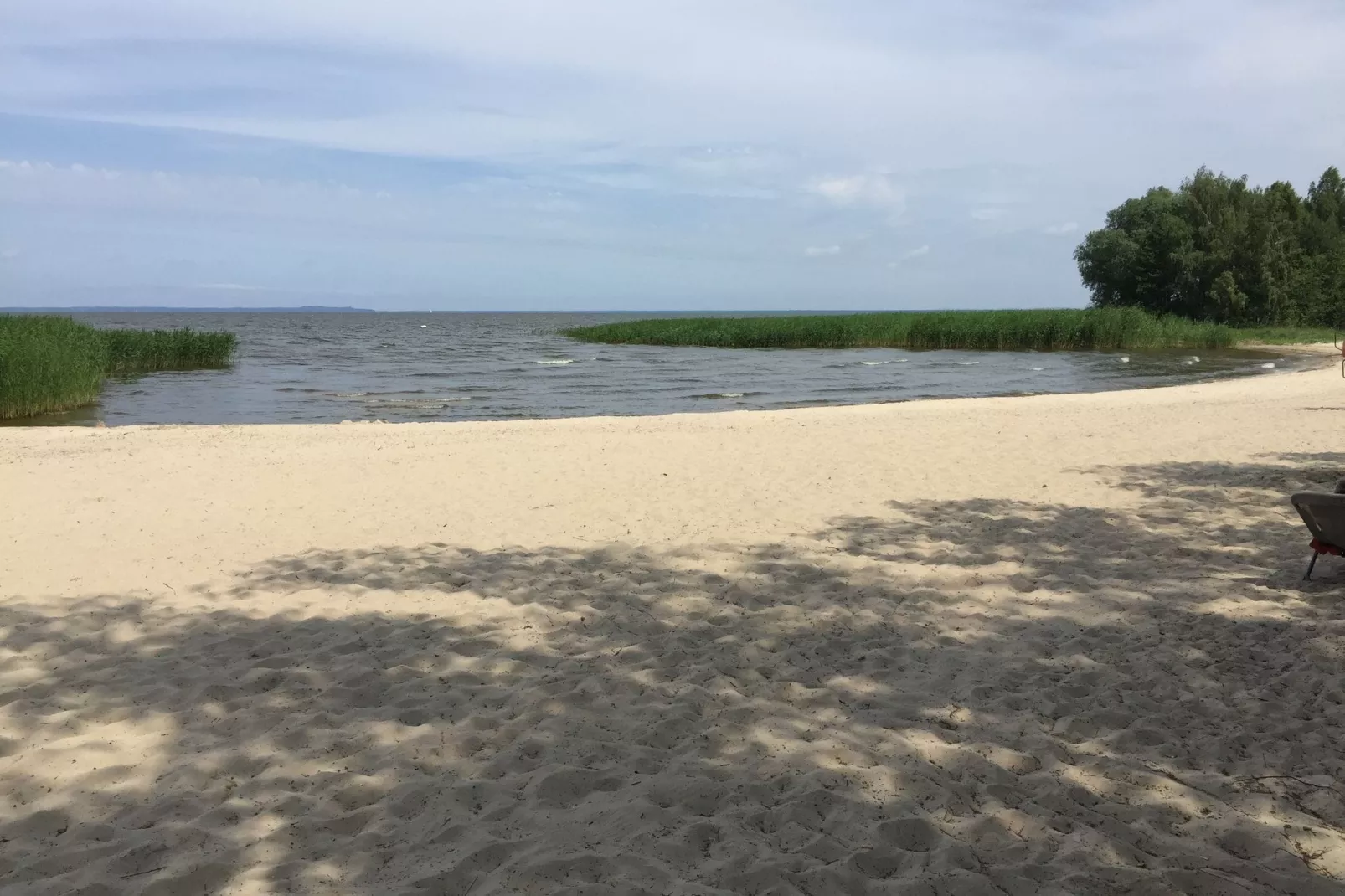 Ferienhaus Ahlbeck am Haff - Schlafen unter Reet / 2-Gebieden zomer 5km