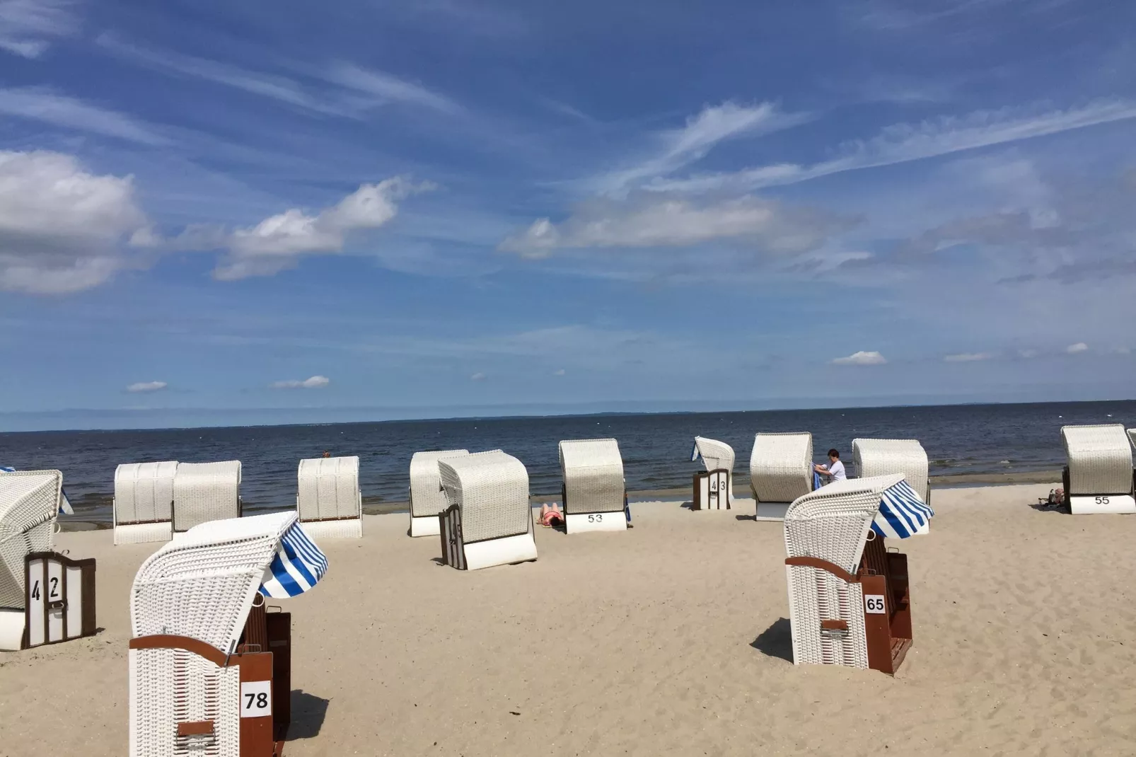 Ferienhaus Ahlbeck am Haff - Schlafen unter Reet / 2-Gebieden zomer 20km