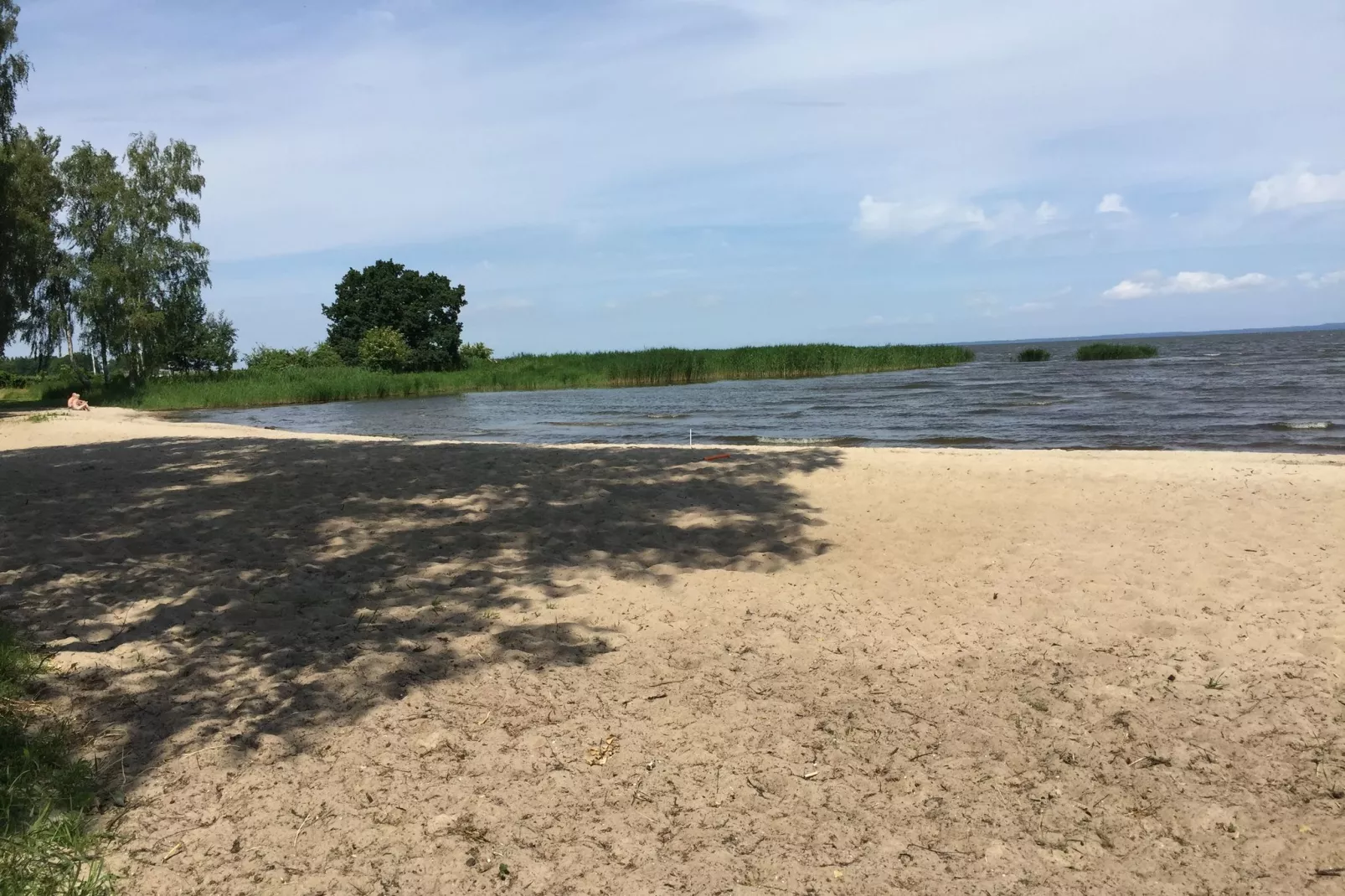 Ferienhaus Ahlbeck am Haff - Schlafen unter Reet / 2-Gebieden zomer 20km