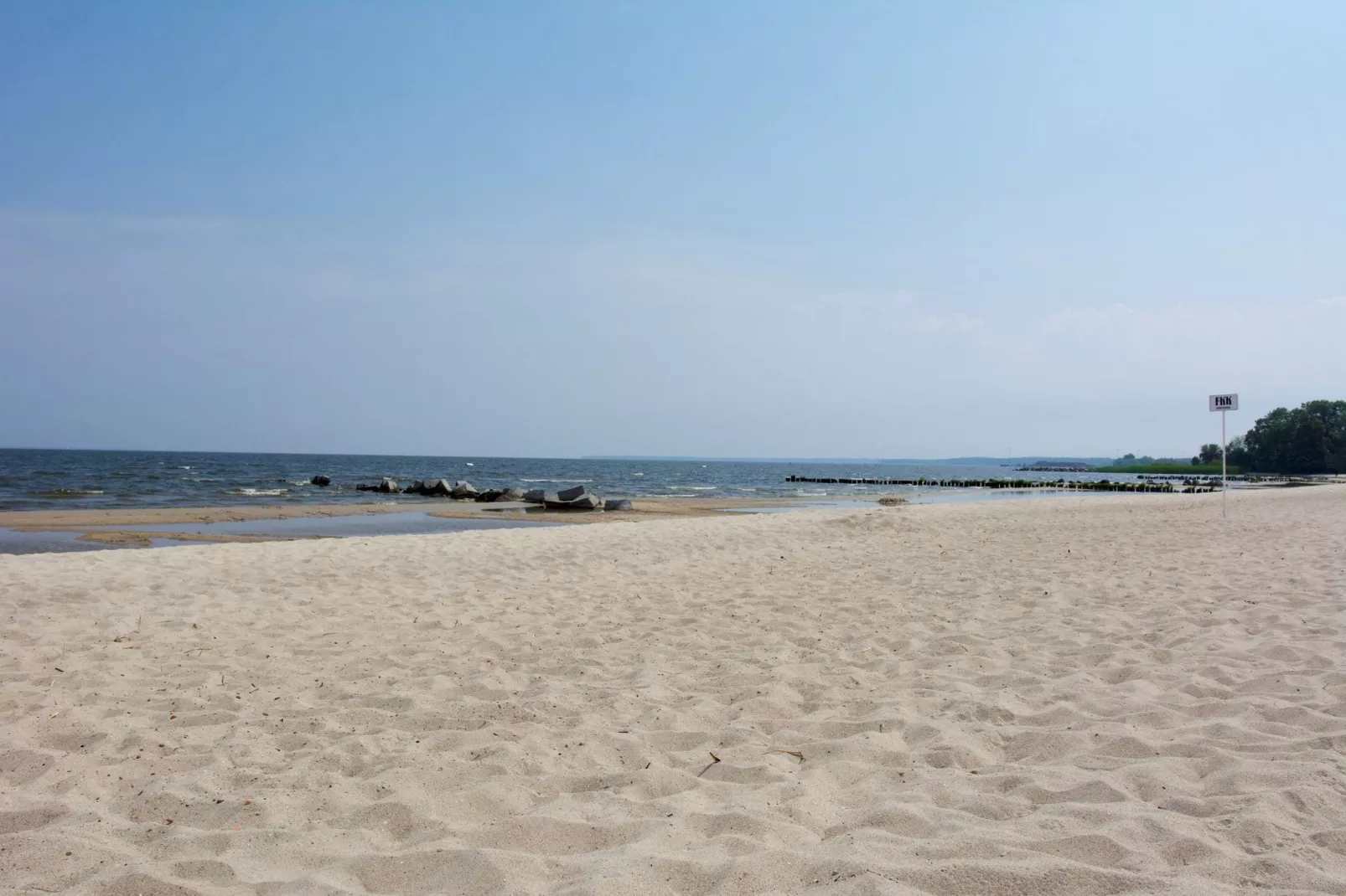 Ferienhaus Ahlbeck am Haff - Schlafen unter Reet / 2-Gebieden zomer 20km