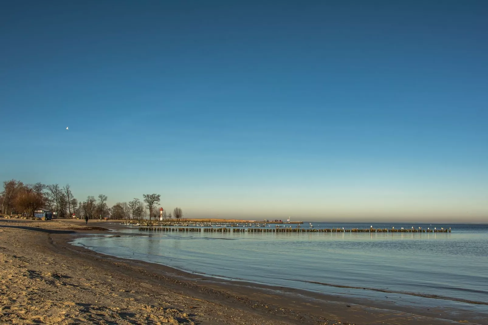 Ferienhaus Ahlbeck am Haff - Schlafen unter Reet / 2-Sfeer