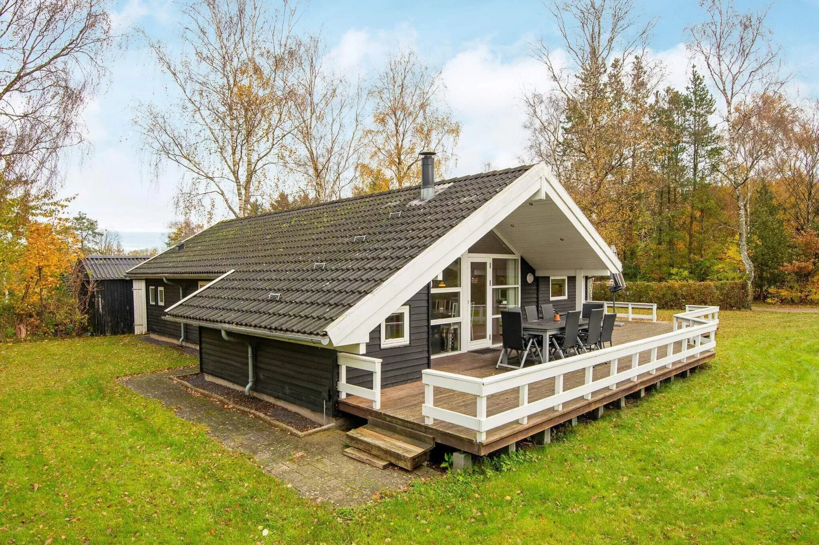 10 persoons vakantie huis in Fårvang-Buitenlucht