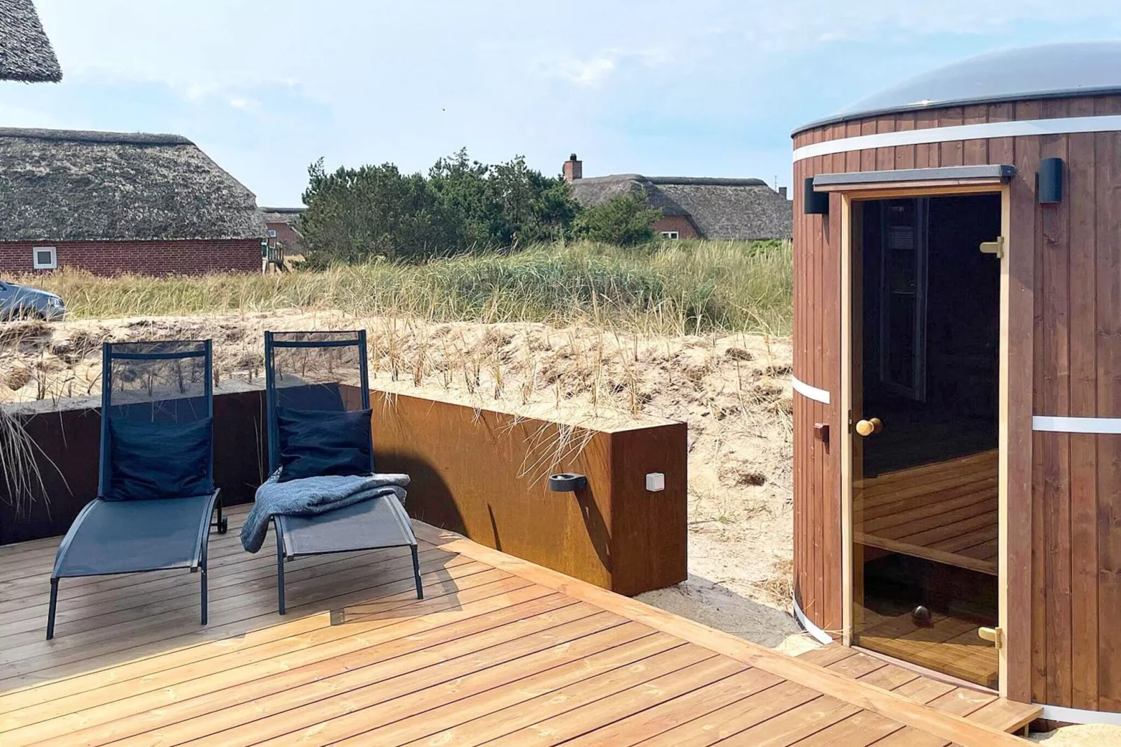 6 persoons vakantie huis in Blåvand-Sauna