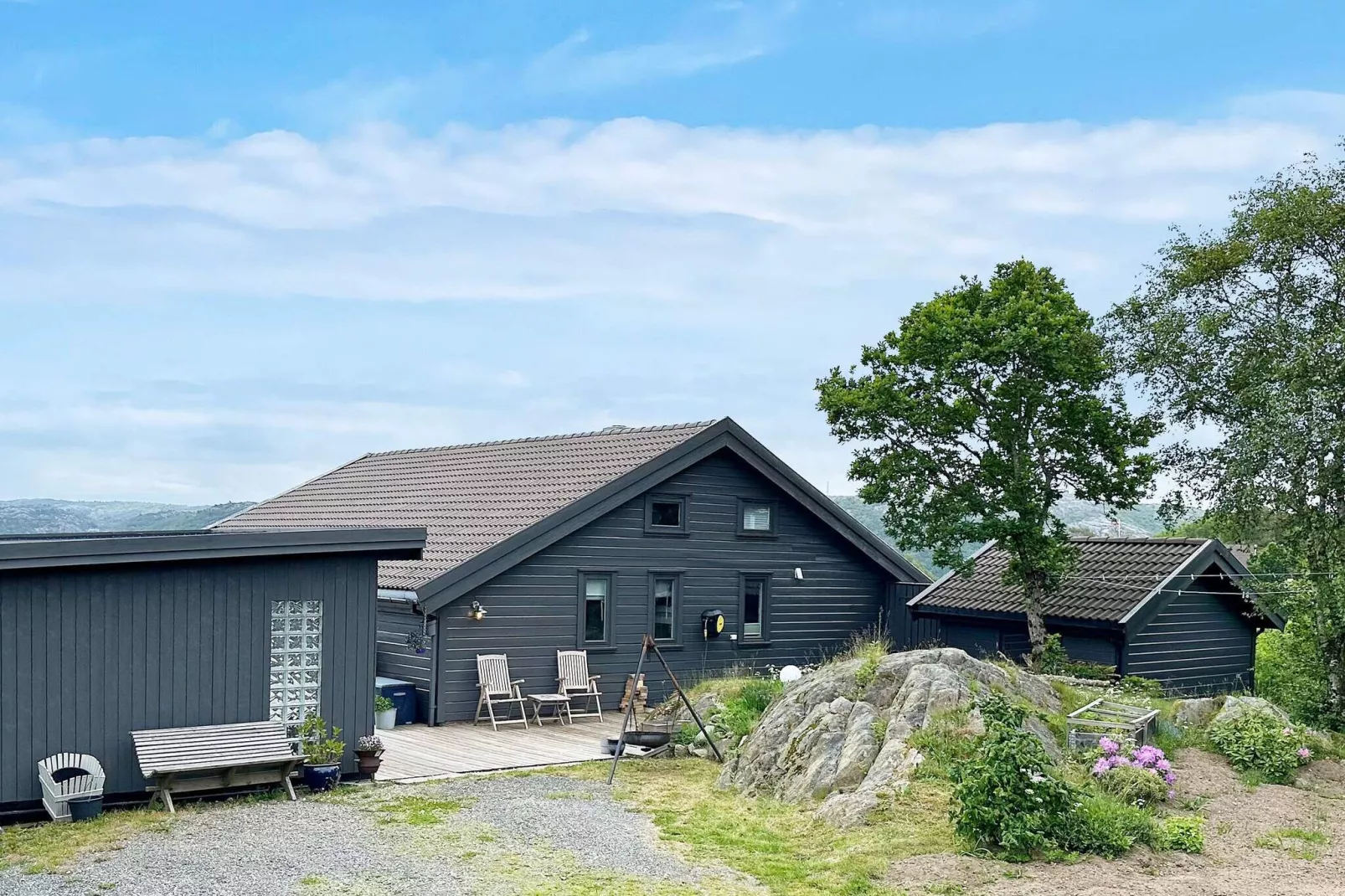 9 persoons vakantie huis in Korshamn-Buitenlucht