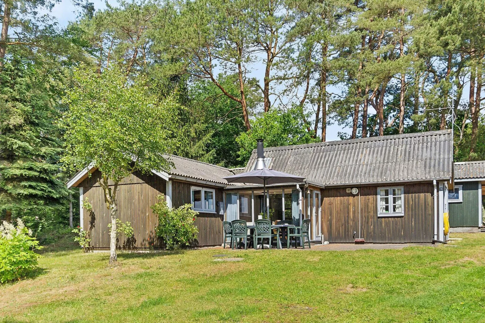 7 persoons vakantie huis in Kolind-Buitenlucht