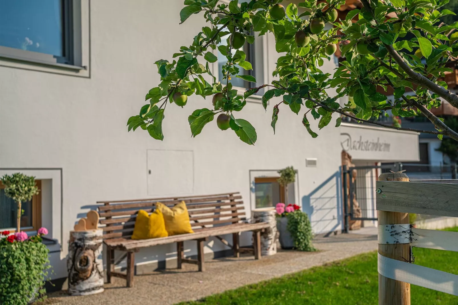 Ferienhaus Dachsteinheim-Buitenkant zomer