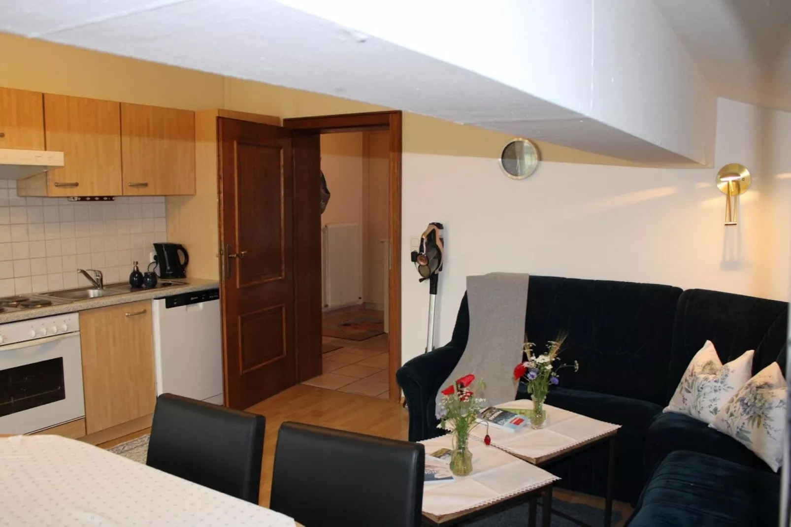 Ferienwohnung am Bio-Bauernhof-Keuken