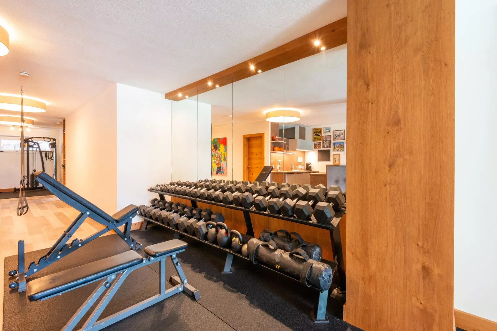 Helfenstein Lodge - 9 Personen-Sportzaal