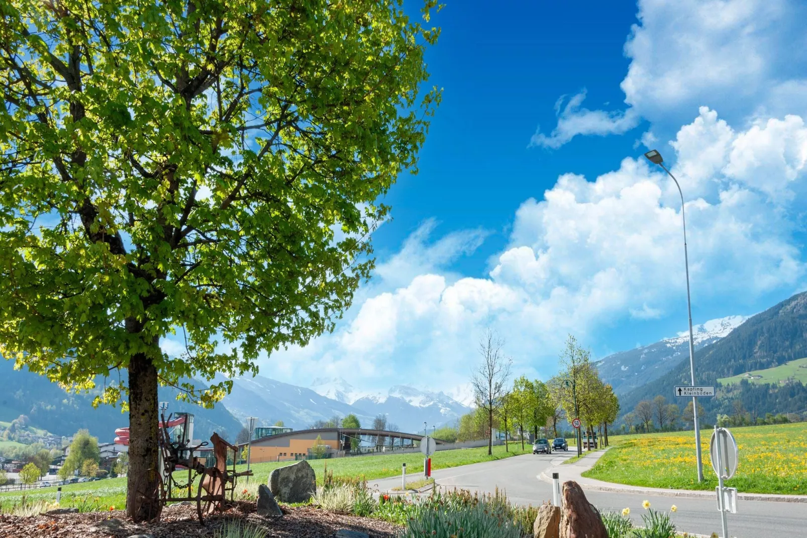 Helfenstein Lodge - 9 Personen-Gebieden zomer 1km