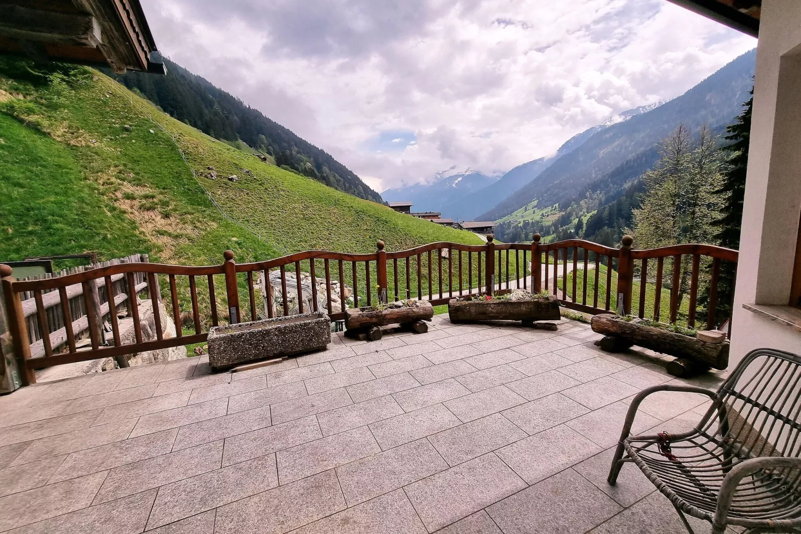 Ferienhaus Enstal-Terrasbalkon