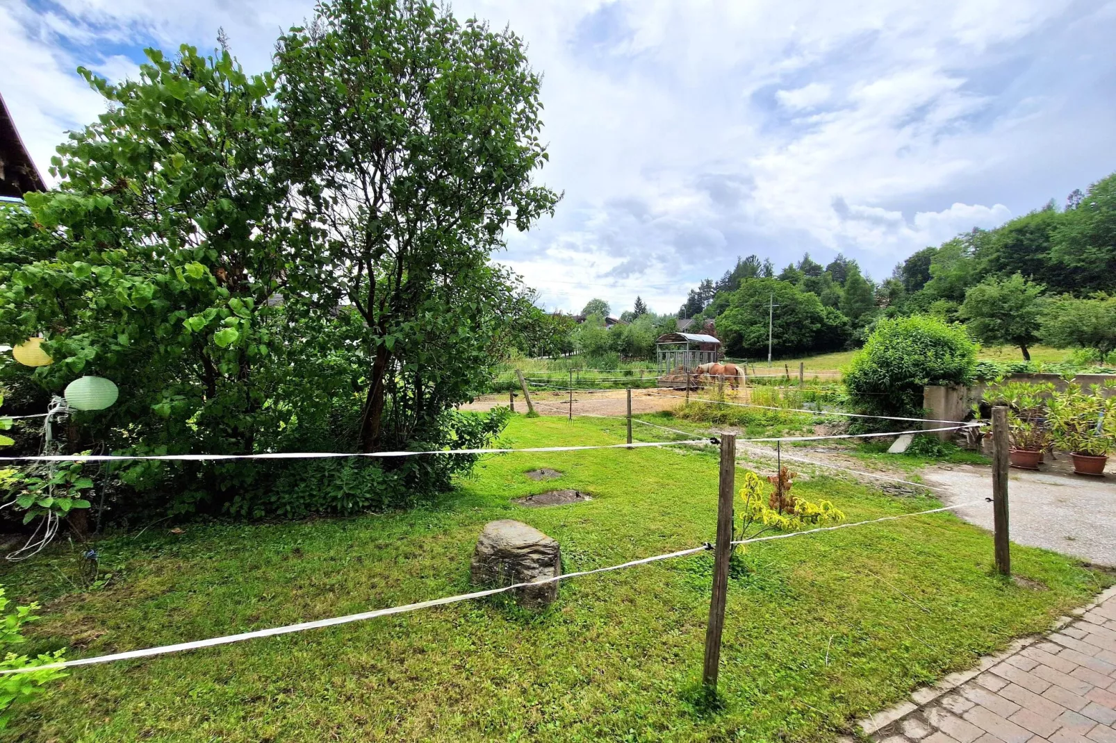 Bettinas Ferienwohnung UG-Uitzicht zomer