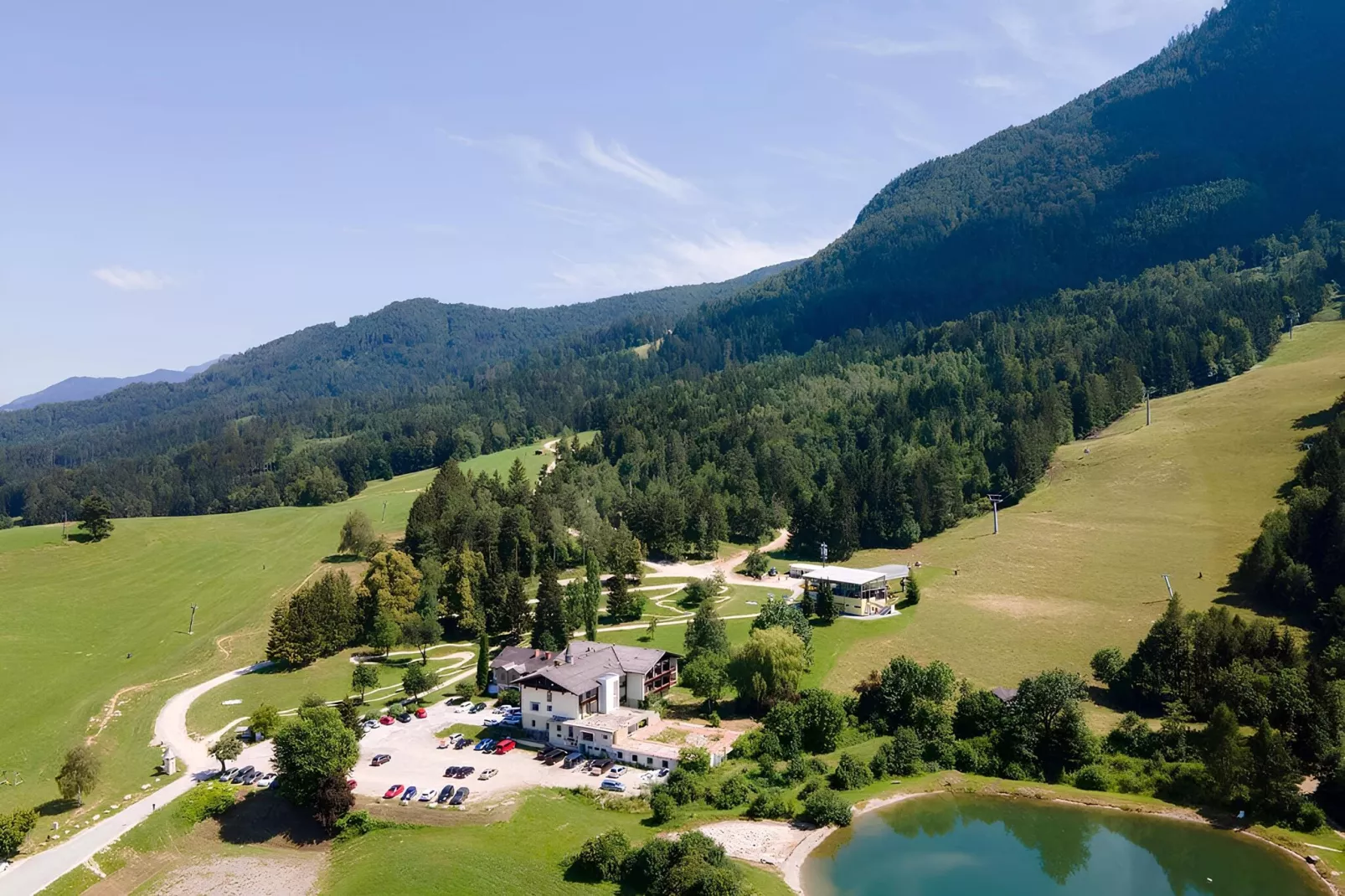 Almhaus Koralmblick-Gebieden zomer 20km