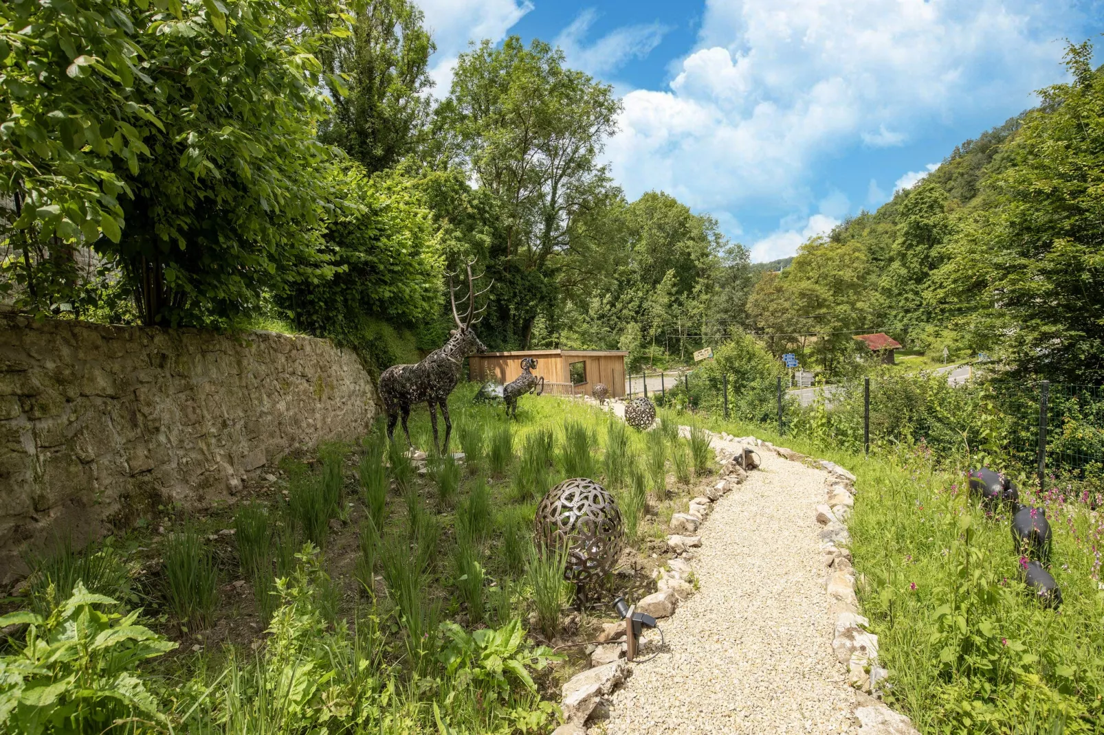 Manoir de Goyet-Gebieden zomer 1km