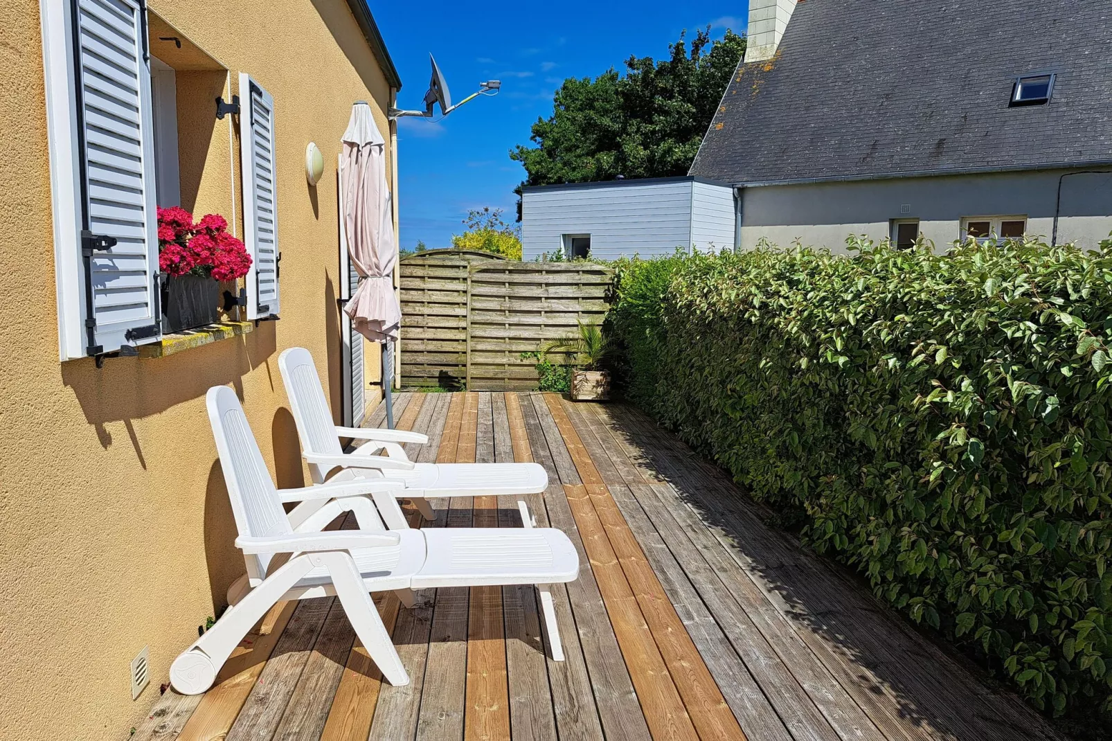 Ferienhaus Plounéour-Brignogan-Plages-Terrasbalkon