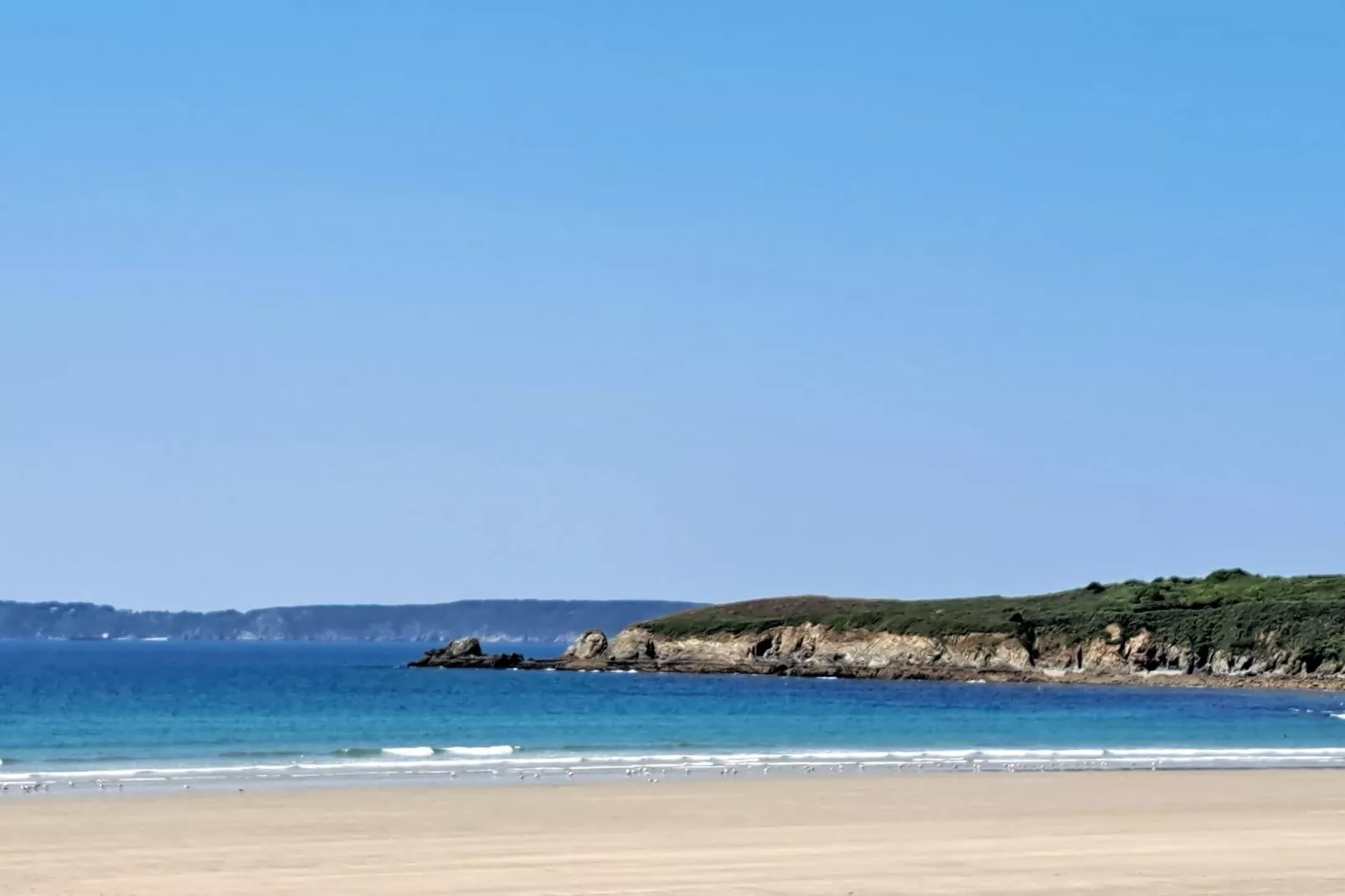 180° Panorama Meerblick Ferienhaus Telgruc-sur-Mer-Gebieden zomer 1km