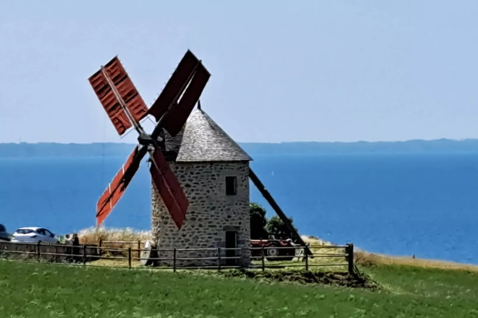 180° Panorama Meerblick Ferienhaus Telgruc-sur-Mer-Gebieden zomer 1km