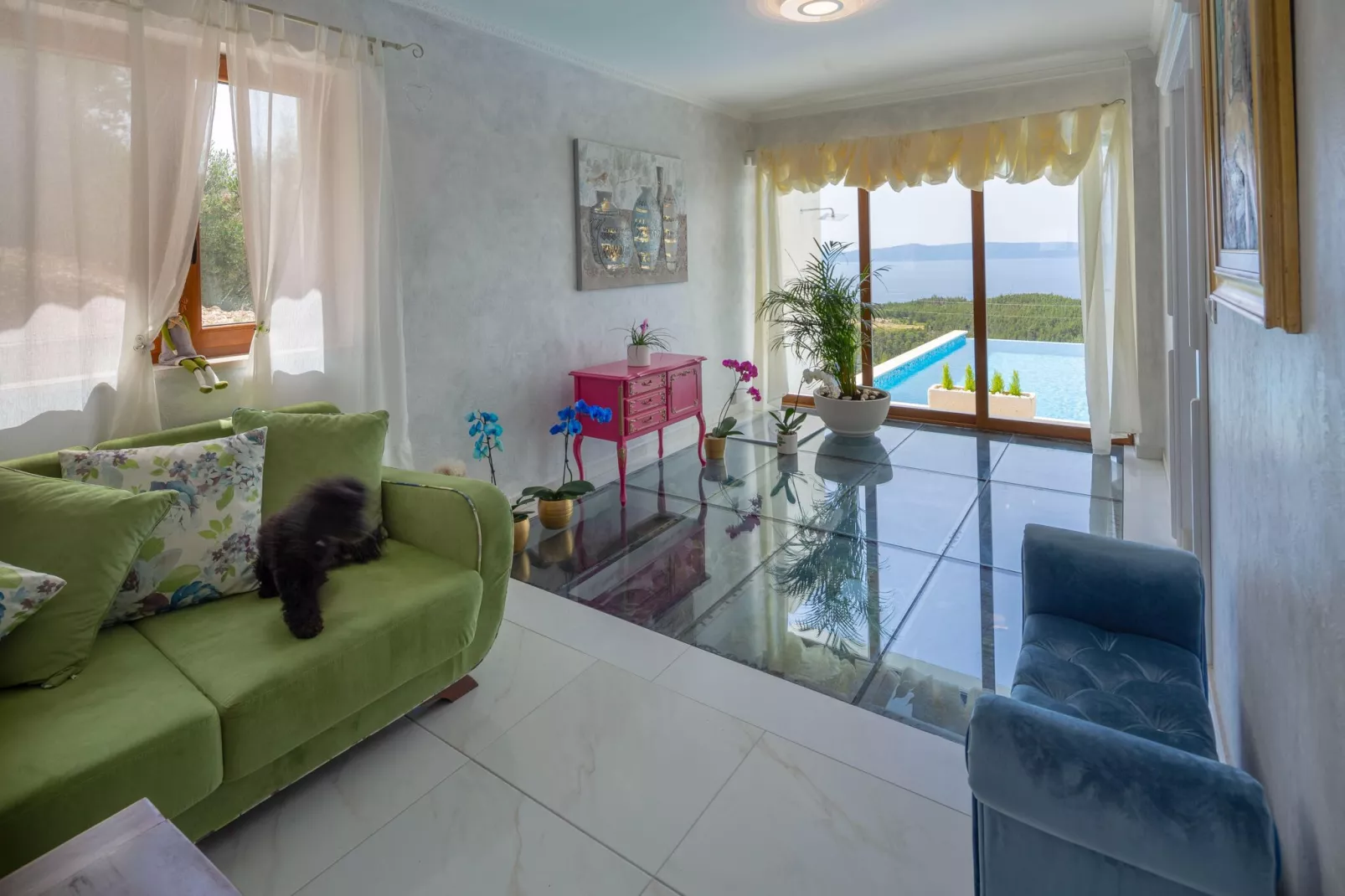 Villa Amare Makarska - E6 circa 150 qm für max 6 Pers-Binnen