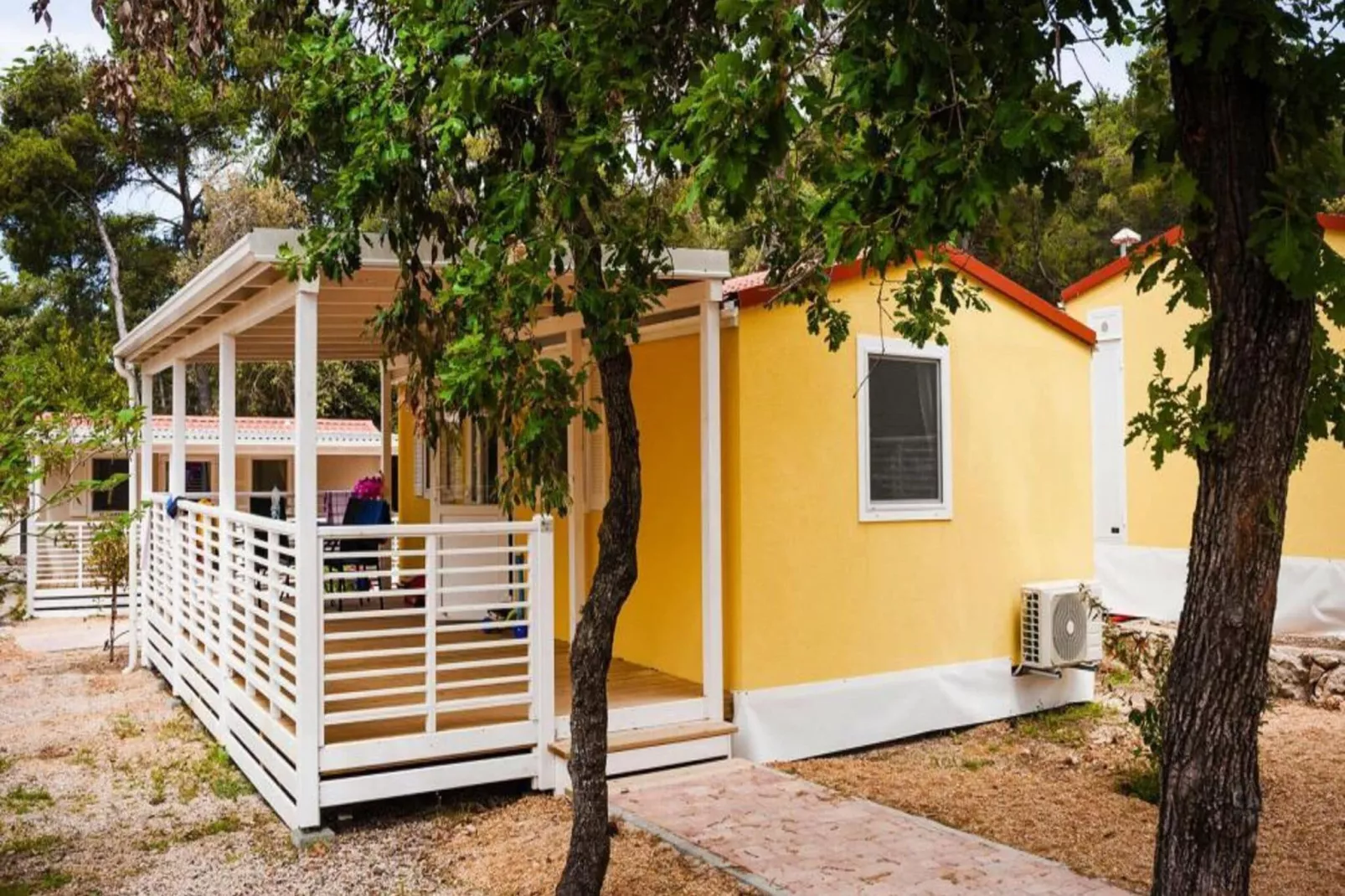 Mobile Homes Soline, Biograd-Dalmatia Plus-Buitenkant zomer