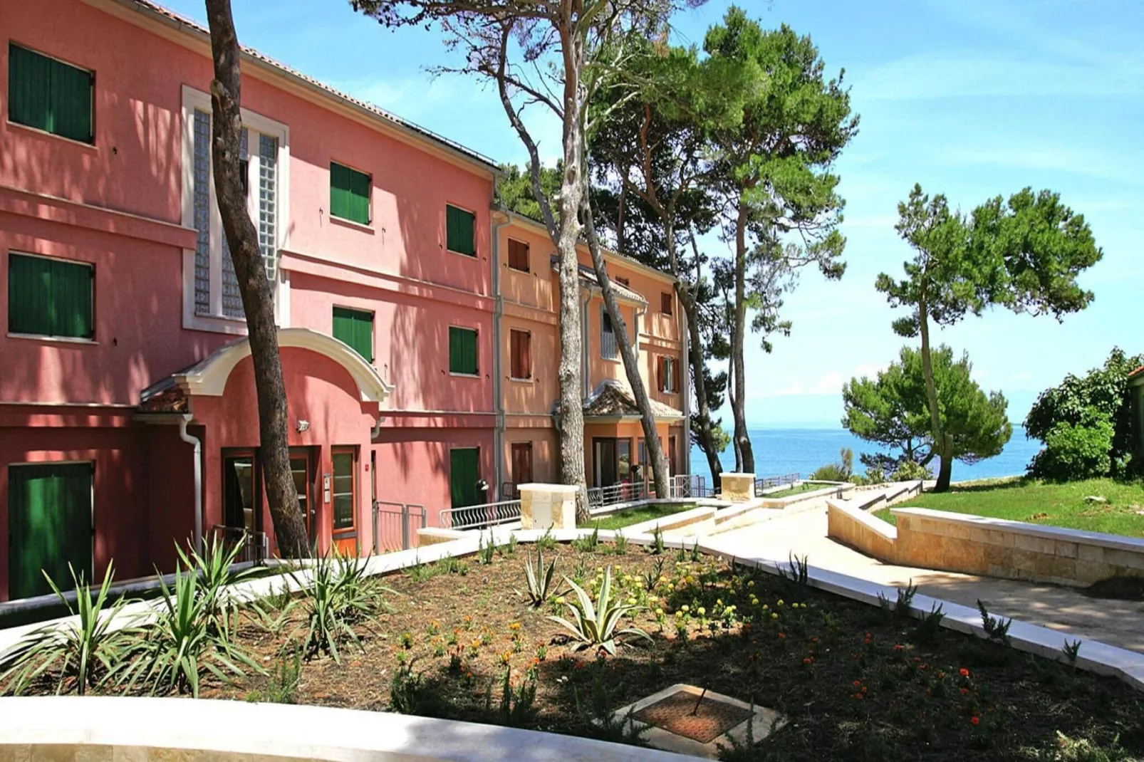 Apartments Punta, Veli Losinj-A2 (2+2), ca. 45 qm, für 4 Pers.-Buitenkant zomer