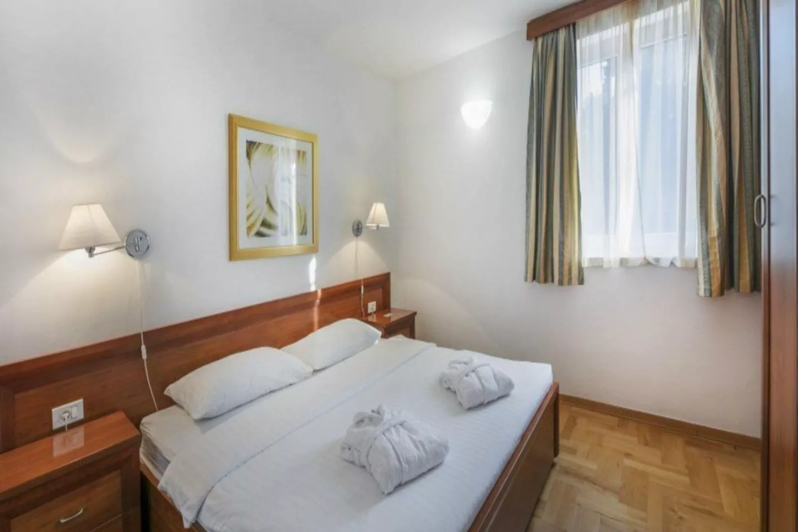 Apartments Punta, Veli Losinj-A2 (2+2), ca. 45 qm, für 4 Pers.-Slaapkamer