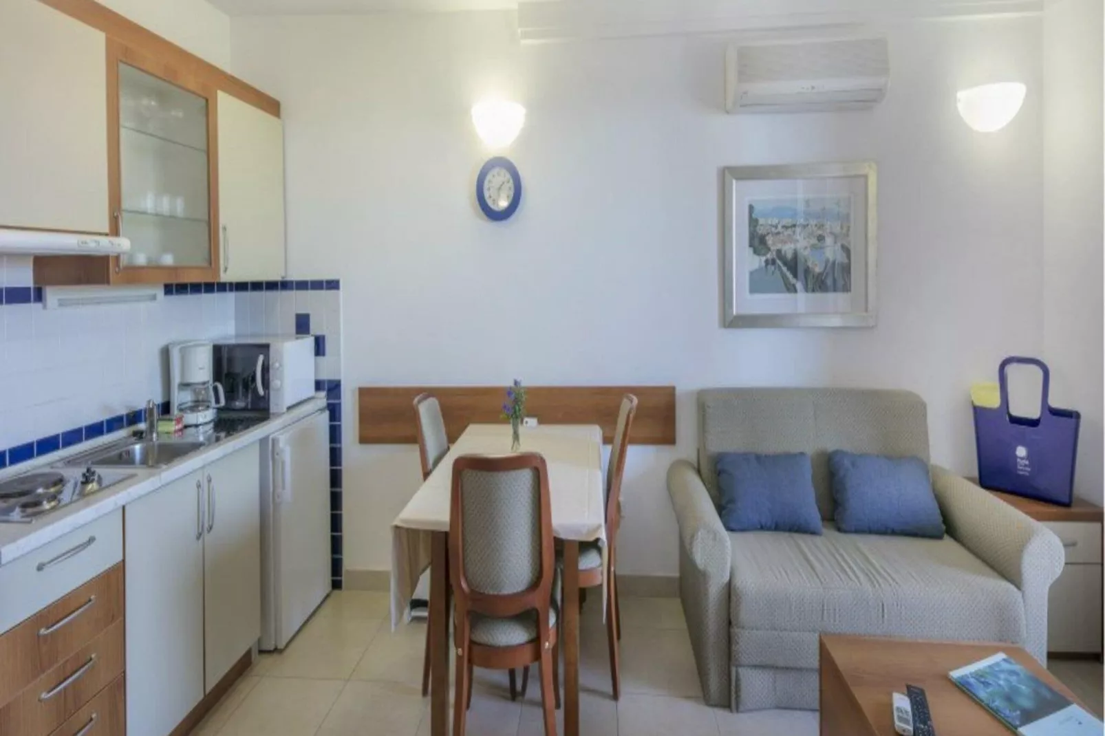 Apartments Punta, Veli Losinj-A2 (2+2), ca. 45 qm, für 4 Pers.-Keuken