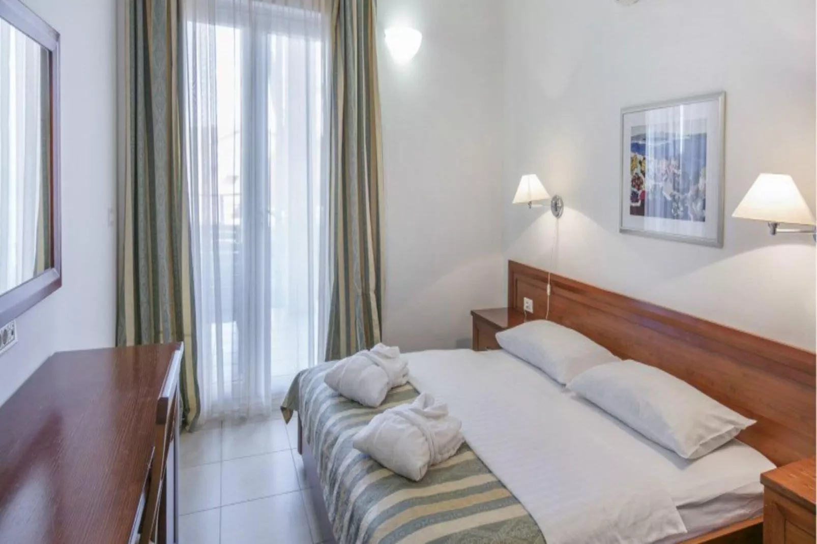 Apartments Punta, Veli Losinj-A2 (2+2), ca. 45 qm, für 4 Pers.-Slaapkamer