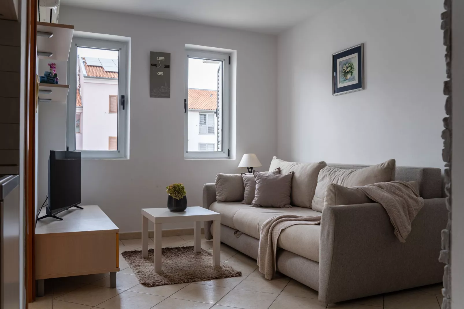 A4A - Apartments Vaal Rovinj  - AP 3 - ca 33 qm für 3 Pers-Woonkamer