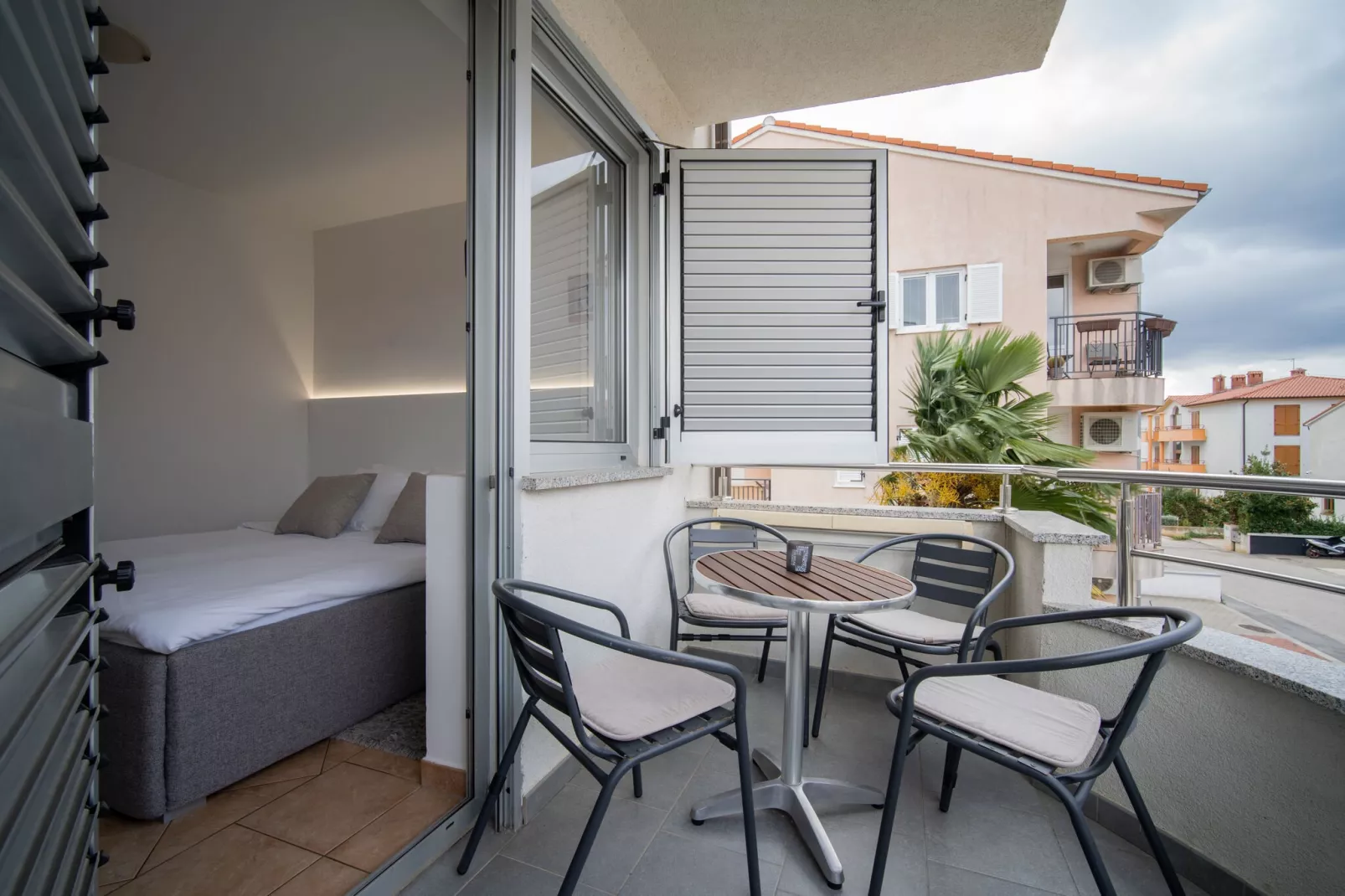 A4A - Apartments Vaal Rovinj  - AP 3 - ca 33 qm für 3 Pers-Terrasbalkon