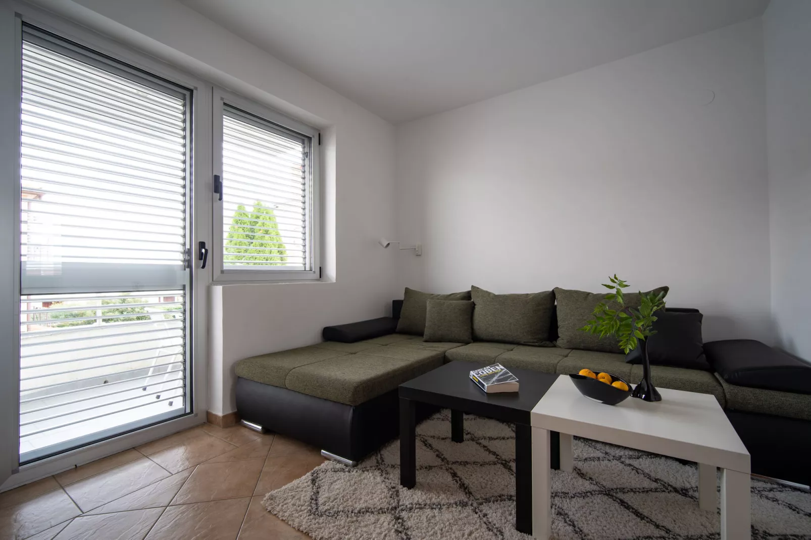 A4C - Apartments Vaal Rovinj - AP 1 - ca 37 qm für 3 Pers-Woonkamer