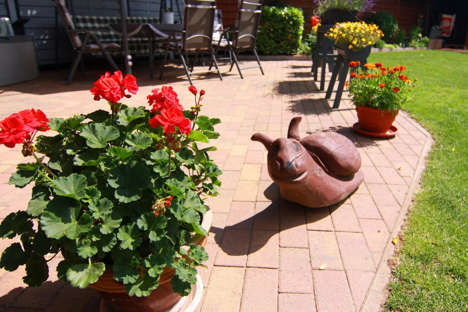 Am Hellbach-Tuinen zomer