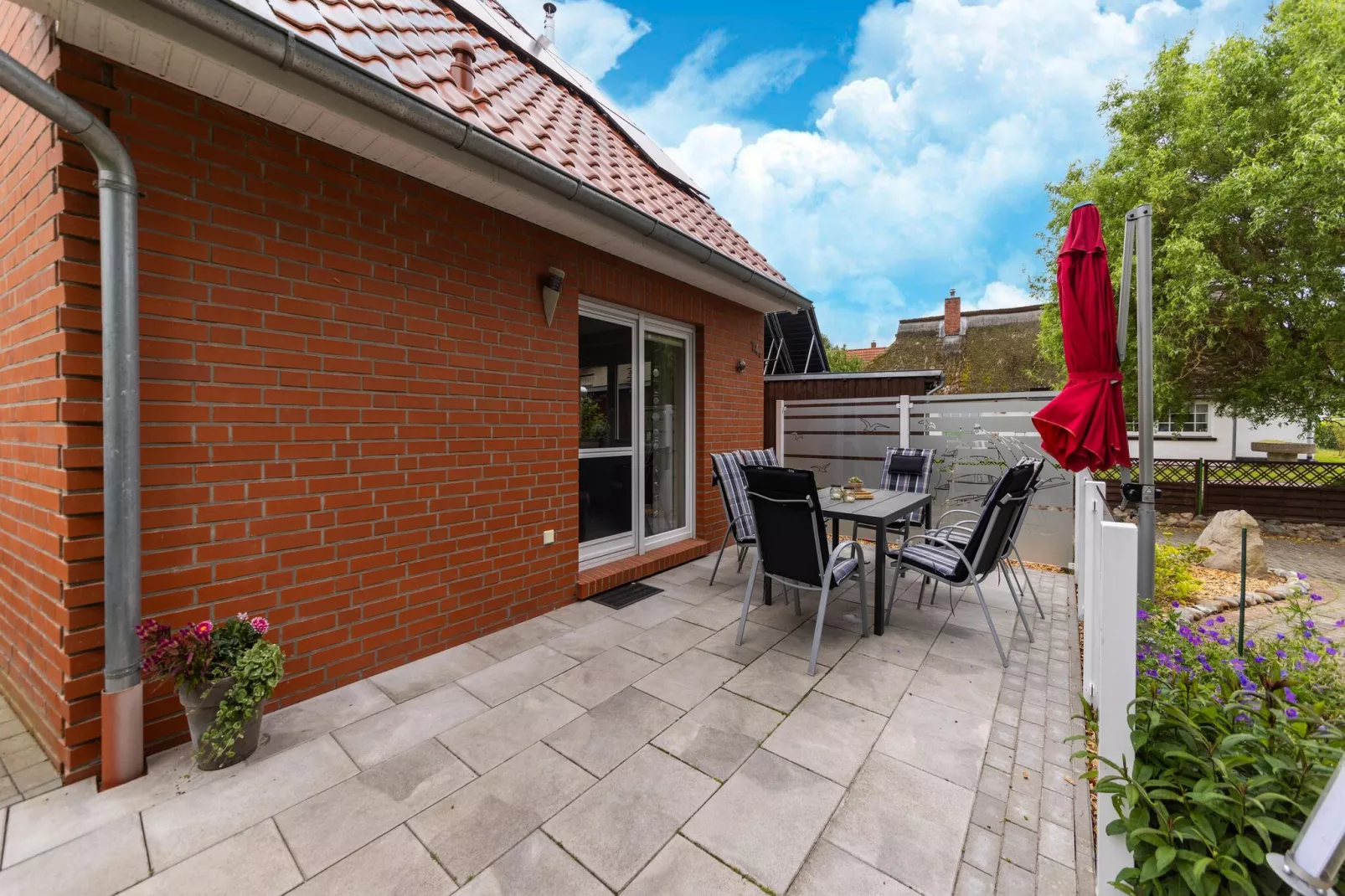 Ferienhaus Sternchen - Insel Rügen-Terrasbalkon