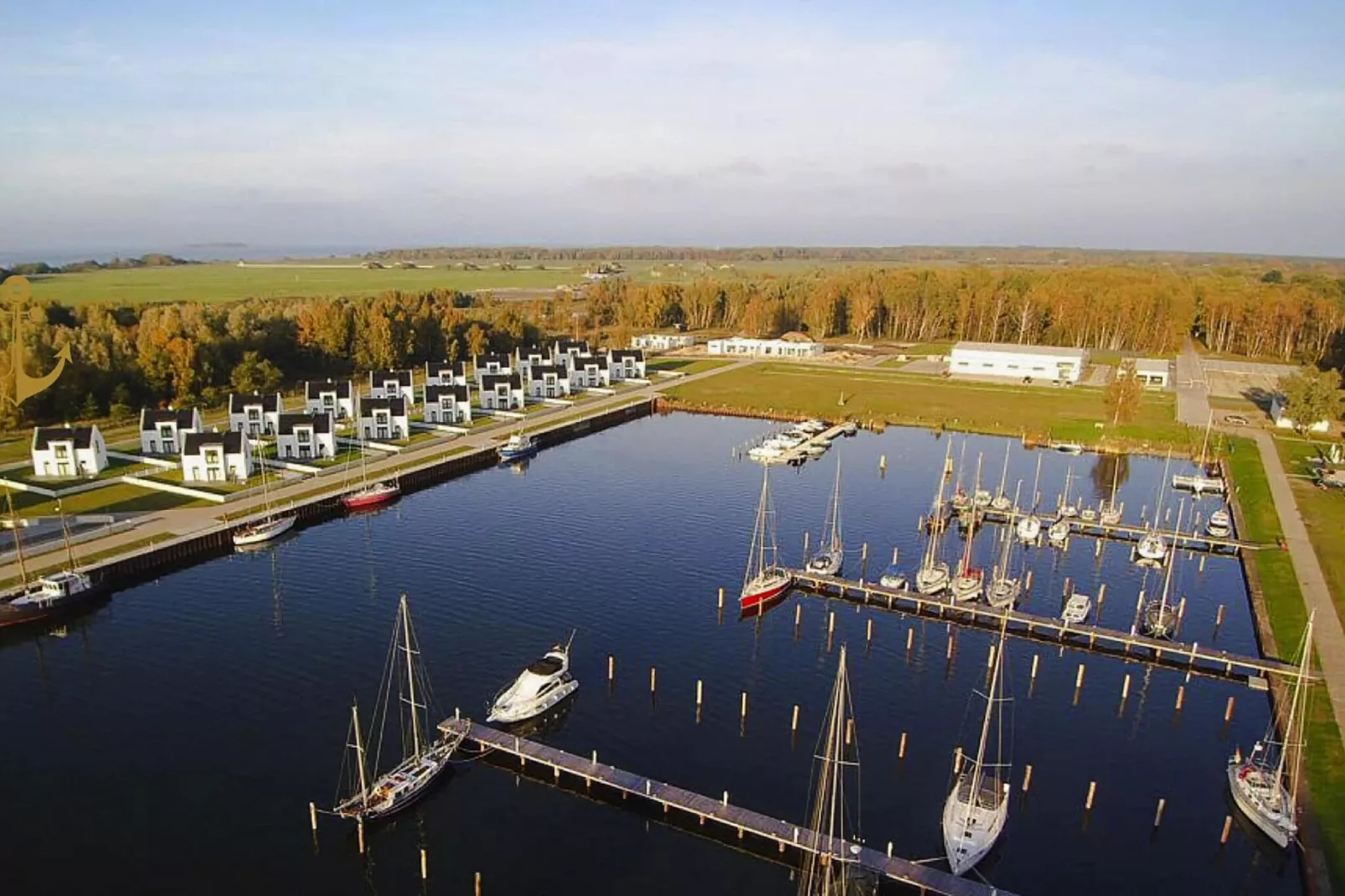 Am Yachthafen 6 Ulitzsch-Gebieden zomer 5km