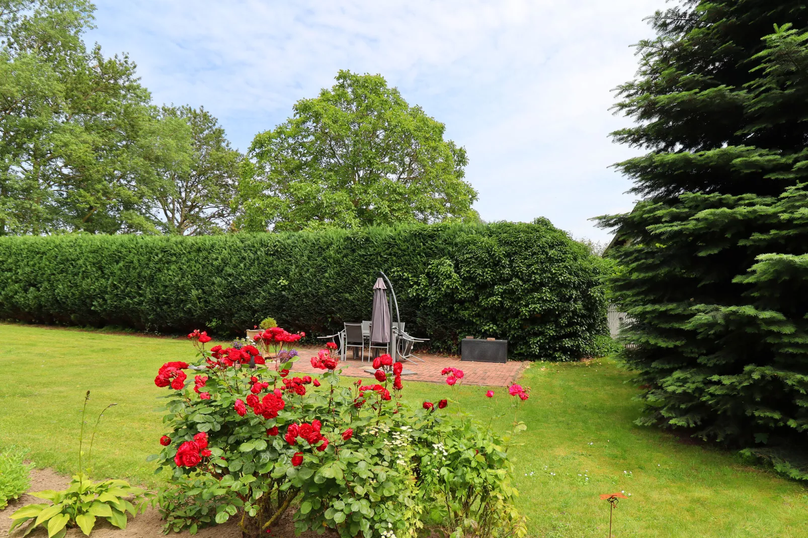 Altes Bauernhaus / Gartenblick-Tuinen zomer