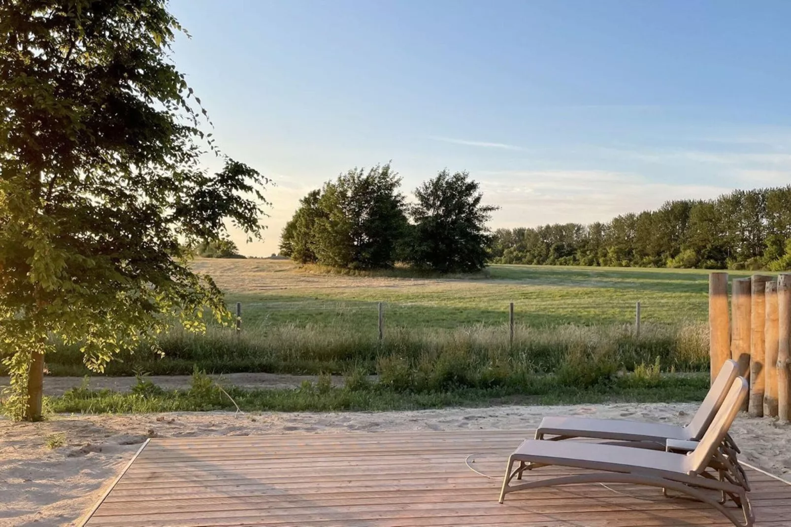 Bades Huk Hohenkirchen-1 Schlafzimmer-Tuinen zomer