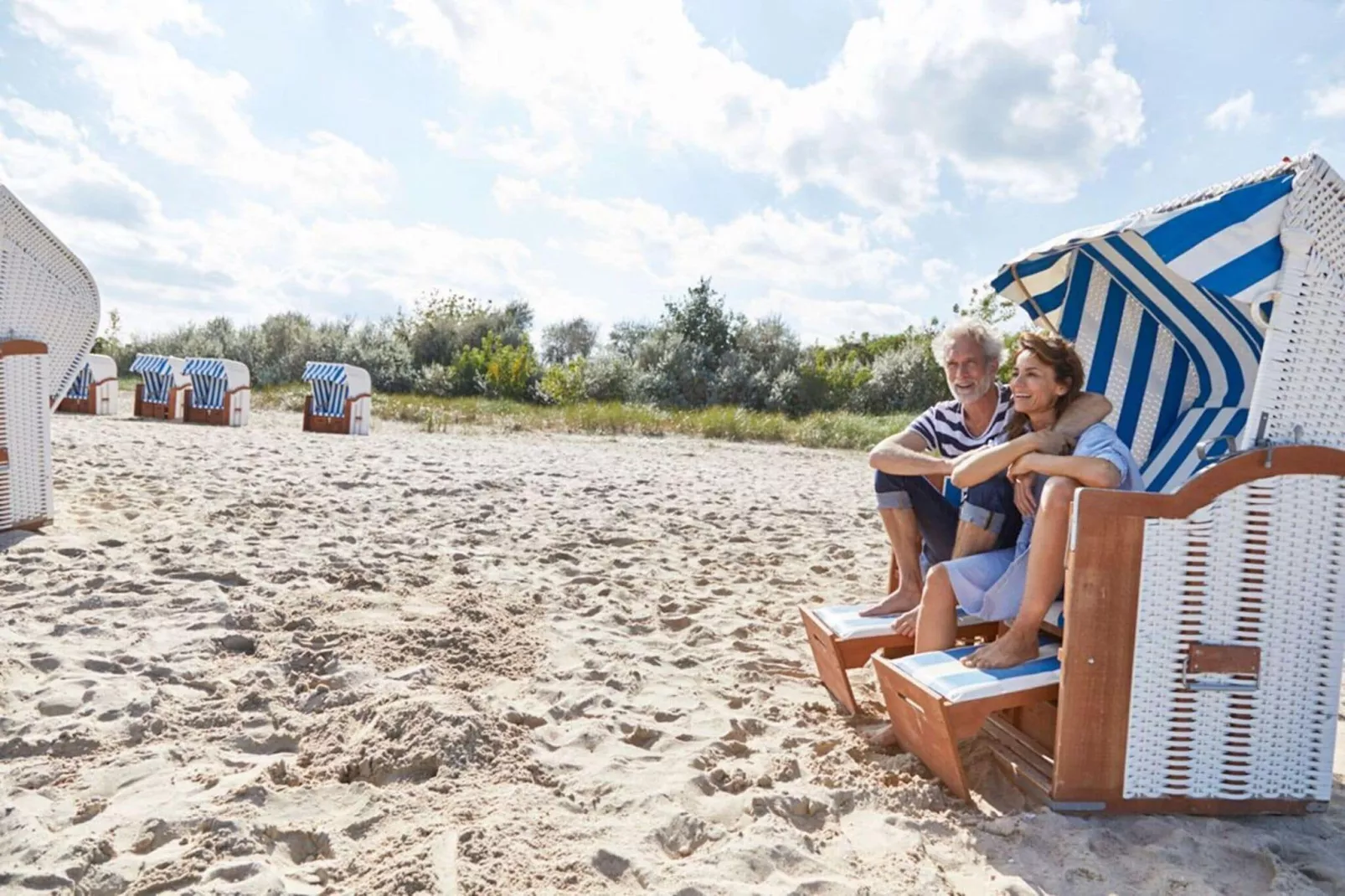 Bades Huk Hohenkirchen-1 Schlafzimmer-Gebieden zomer 5km