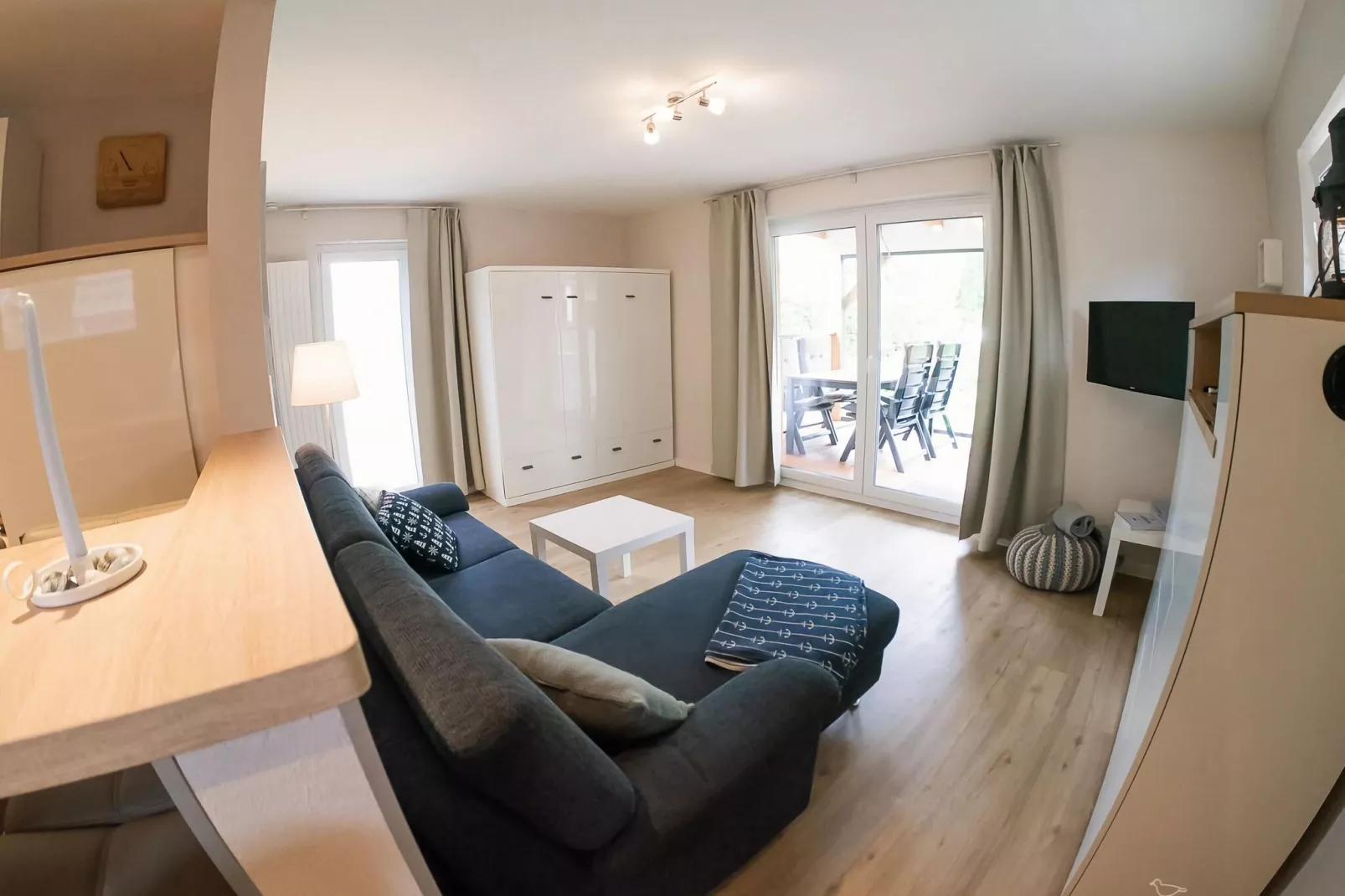 Ferienwohnung FriesennestSPO St Peter-Ording-Woonkamer