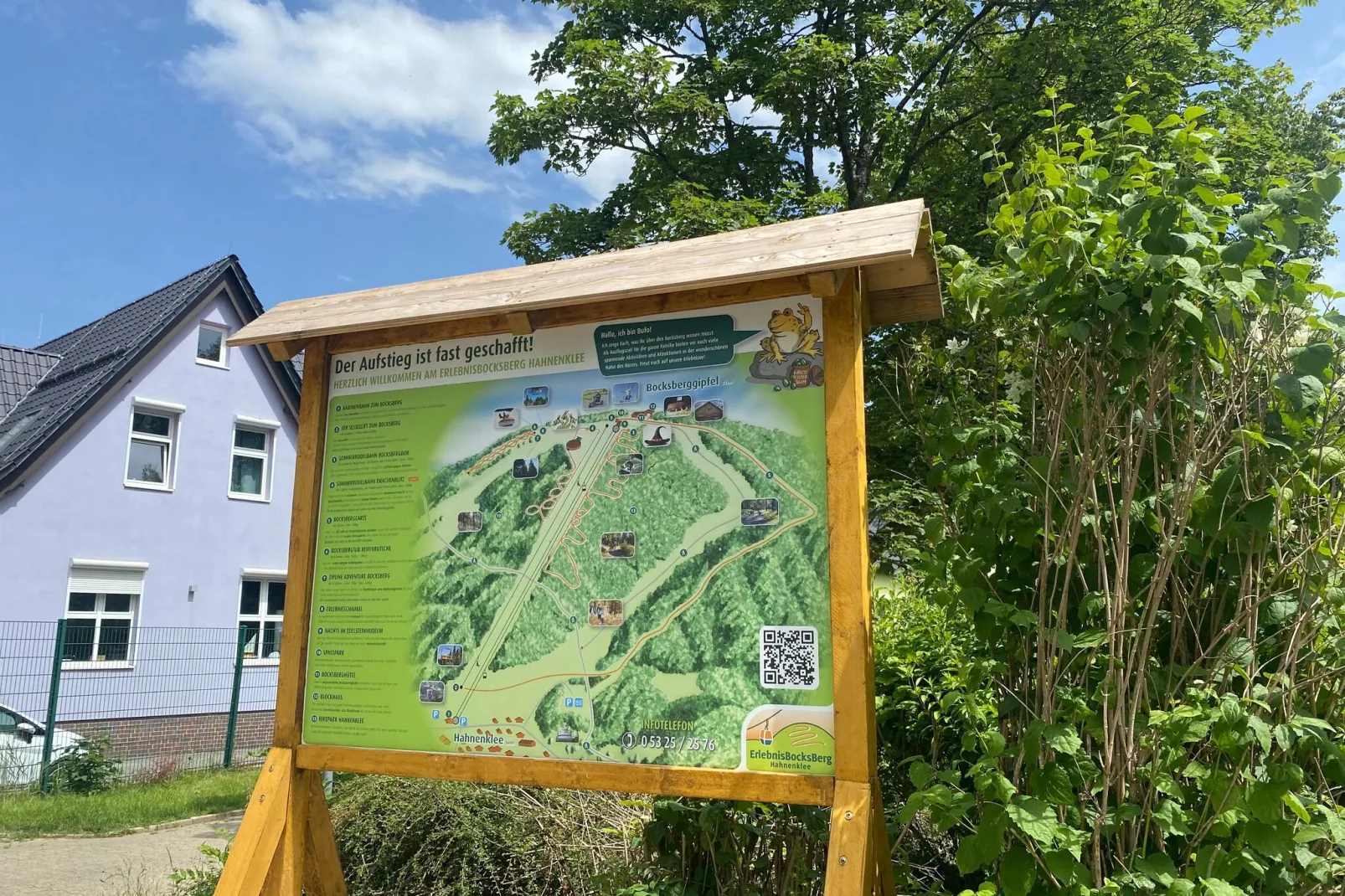 Fewo an der Seilbahn-Gebieden zomer 1km