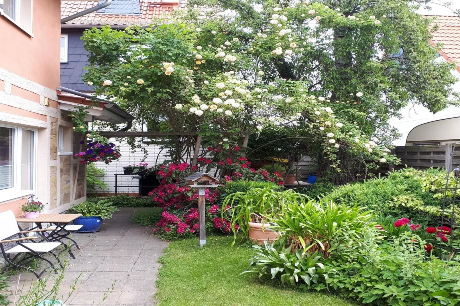 Ferienhaus Wernigerode-Tuinen zomer