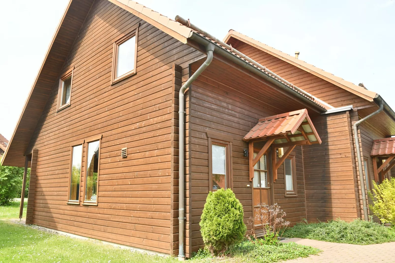 Ferienhaus in Hasselfelde - Haus 31 Blauvogel-Buitenkant zomer