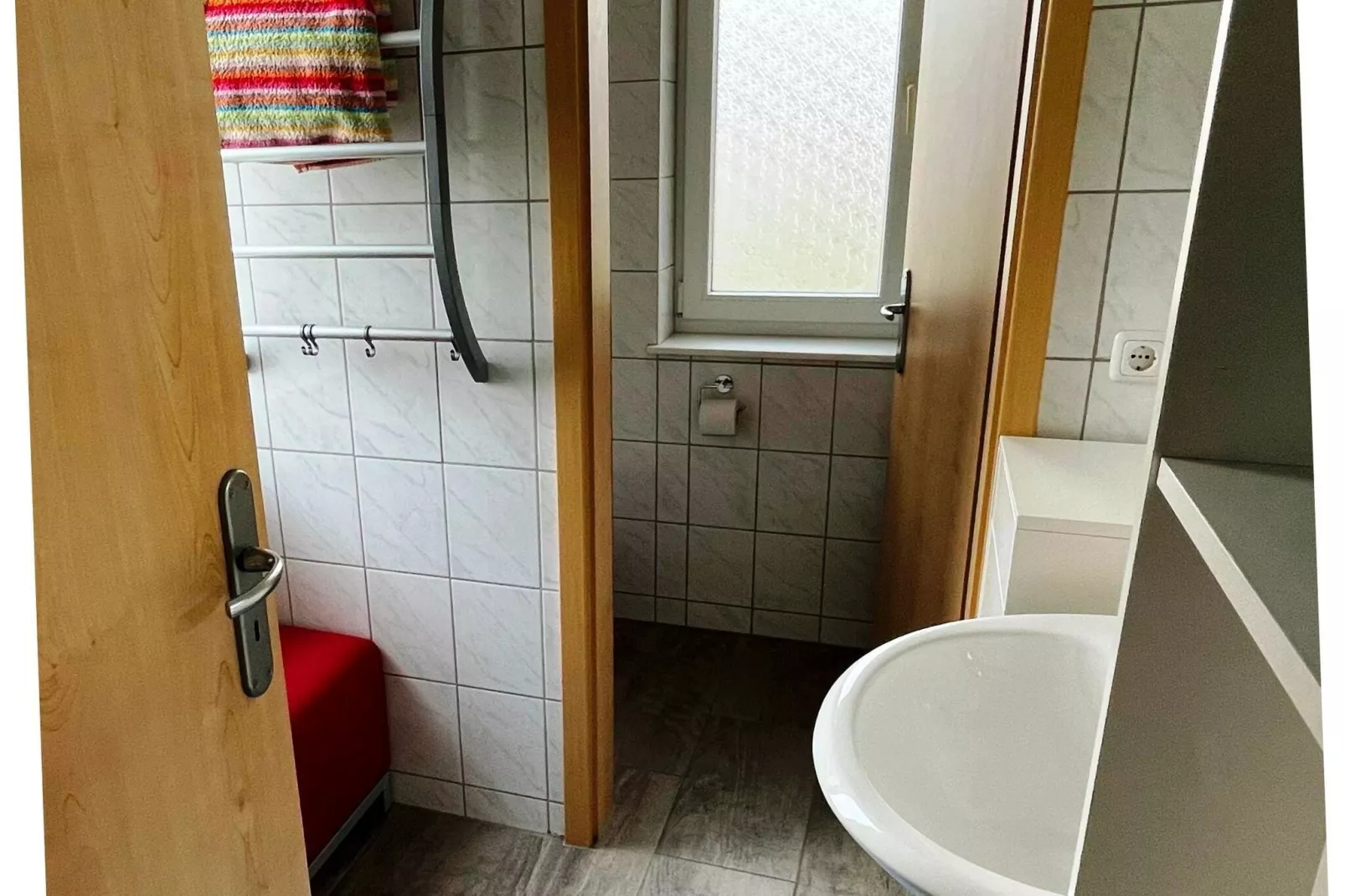 Ferienhaus Pirol 62 qm-Badkamer