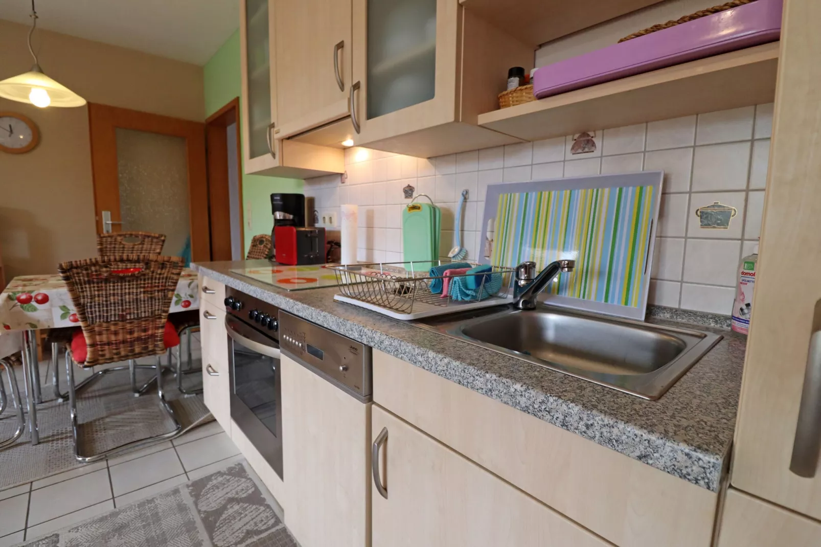 Apartments Stapel, Büsum-App. 2 / 2 Raum App im EG, 55-Keuken