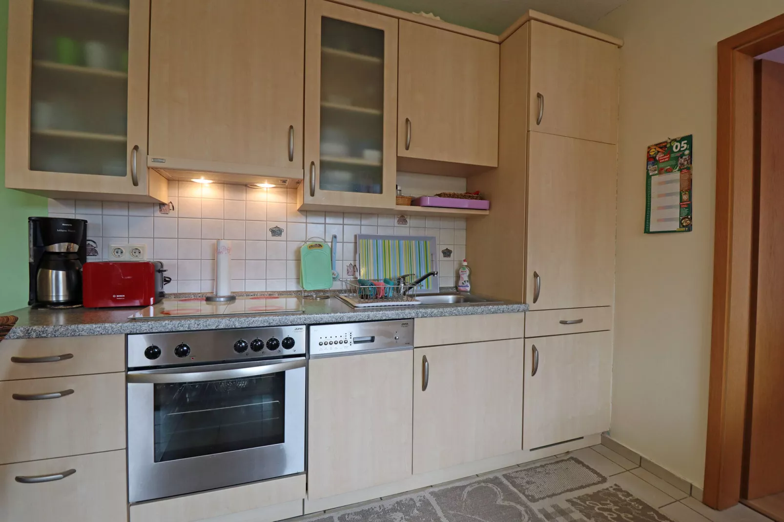 Apartments Stapel, Büsum-App. 2 / 2 Raum App im EG, 55-Keuken