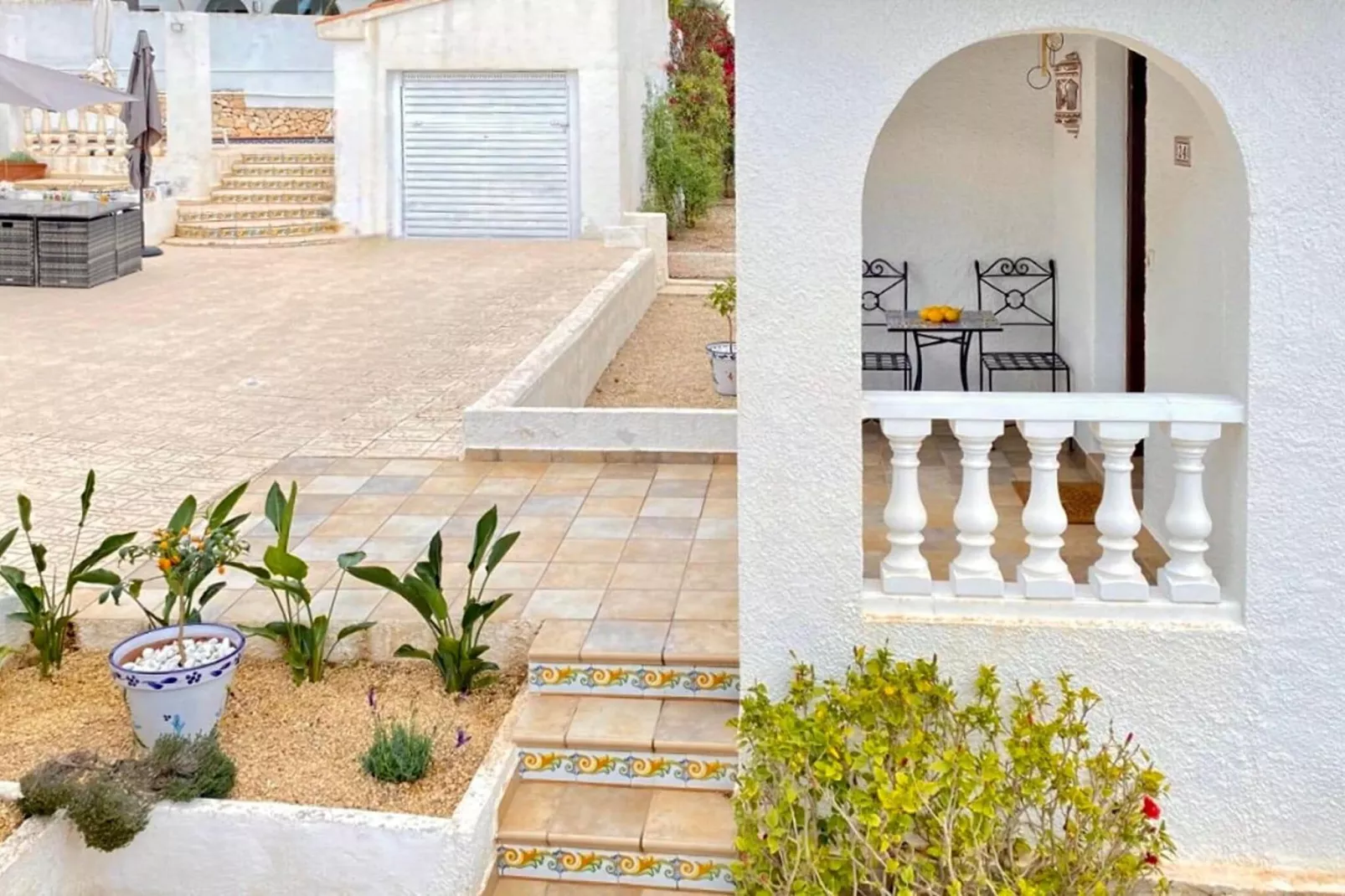 Villa Blasco Moraira-Terrasbalkon