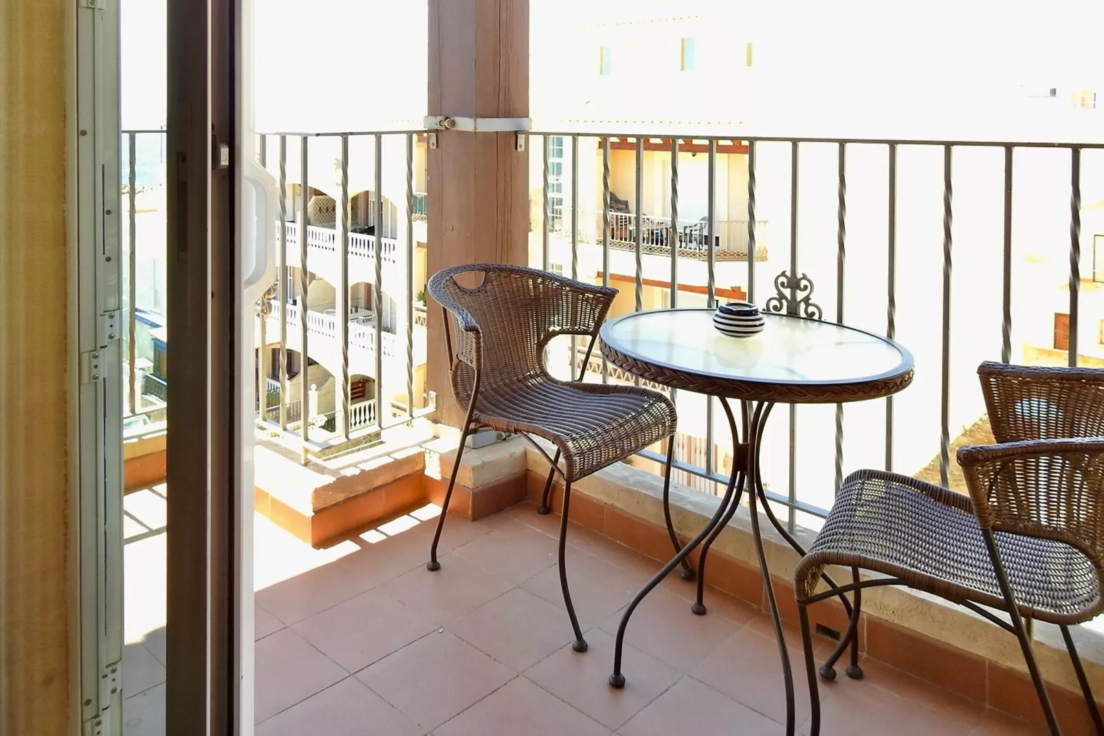 Apartamento vista Mar-Terrasbalkon