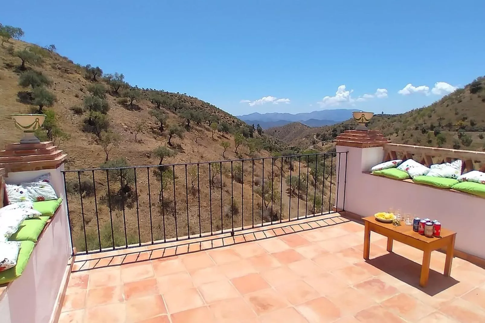 Hacienda Mellado-Terrasbalkon